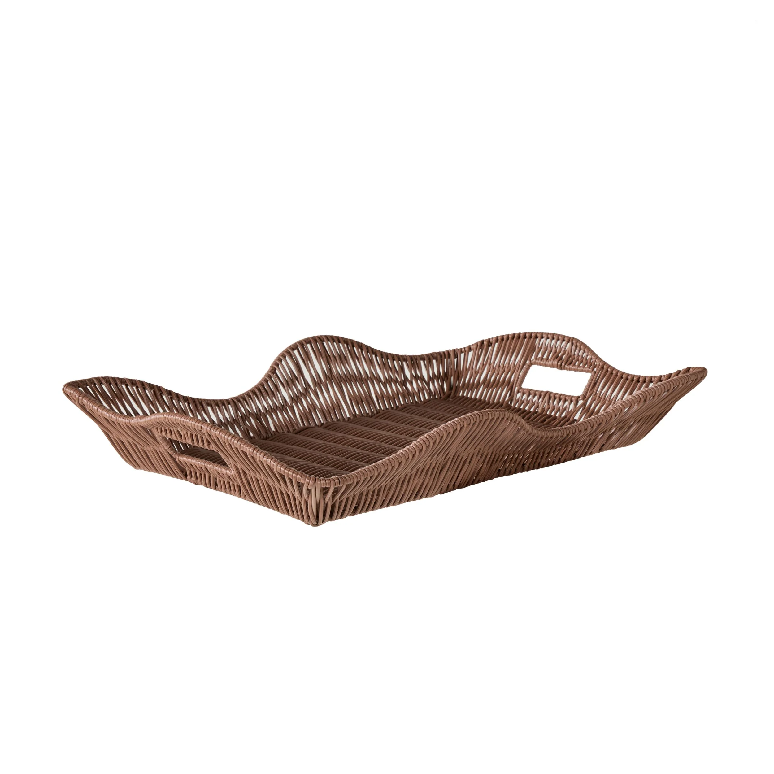 Sidney Woven Tray Clay - Image 2