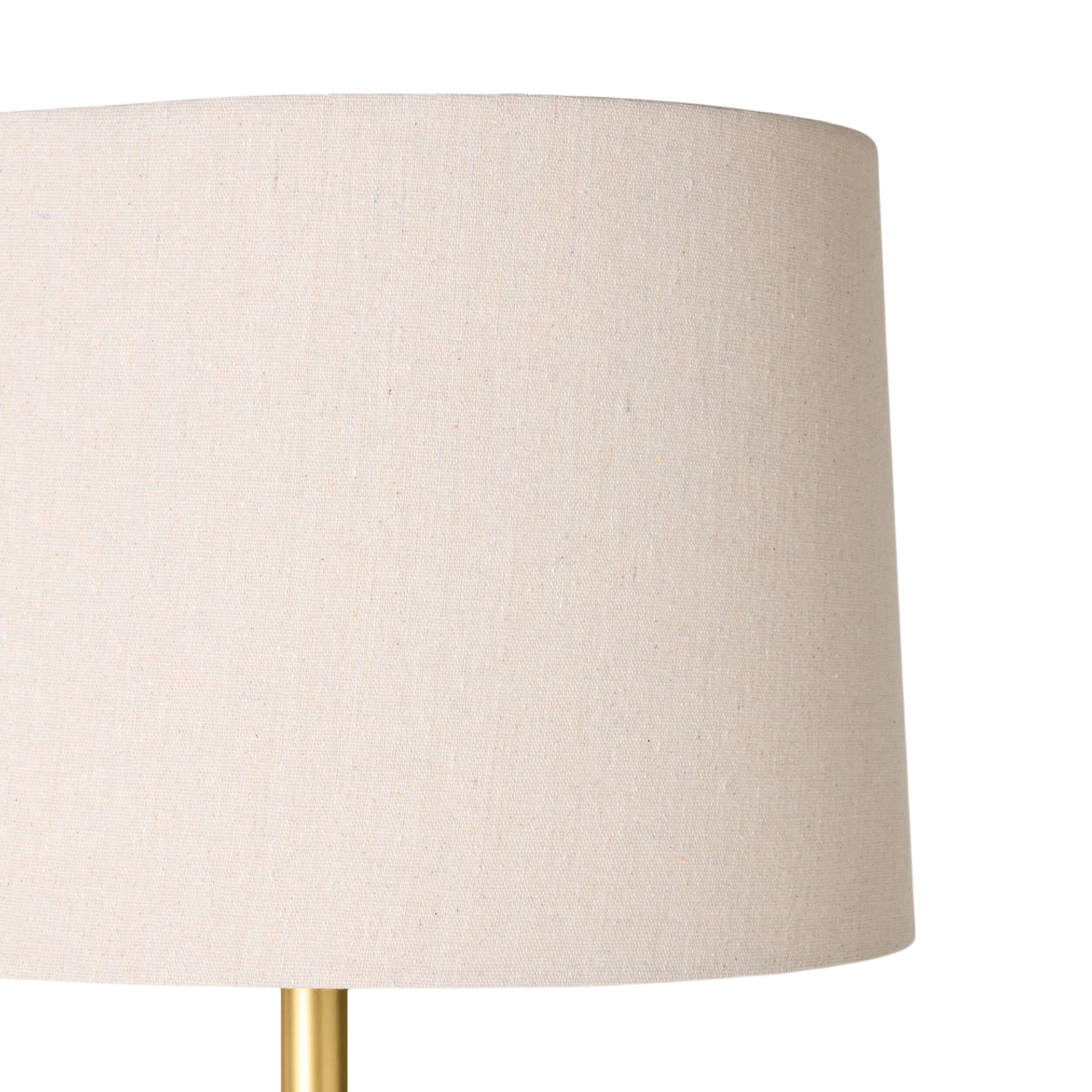 Siena Round Travertine Floor Lamp 155cm - Image 2