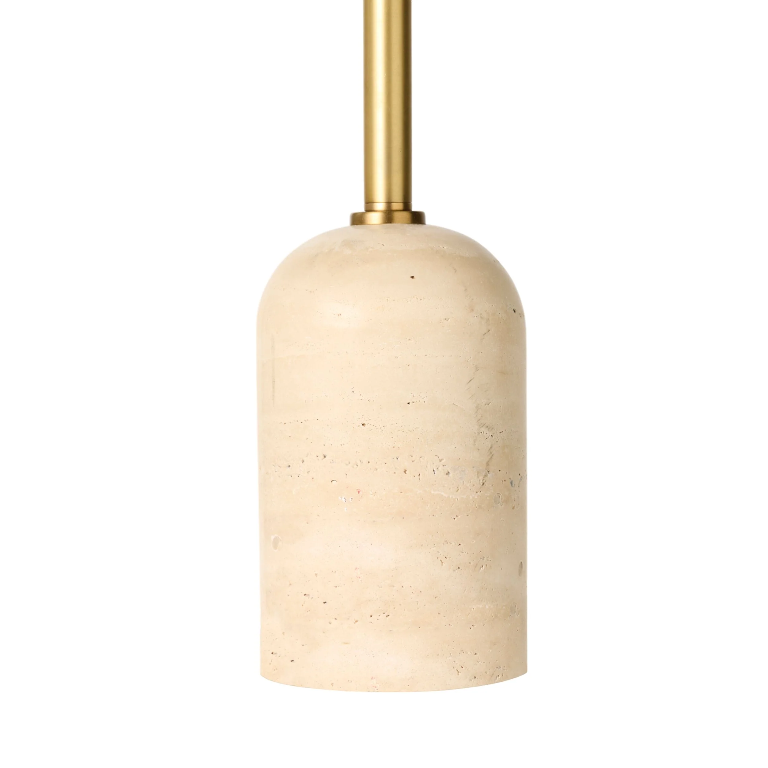 Siena Round Travertine Floor Lamp 155cm - Image 3