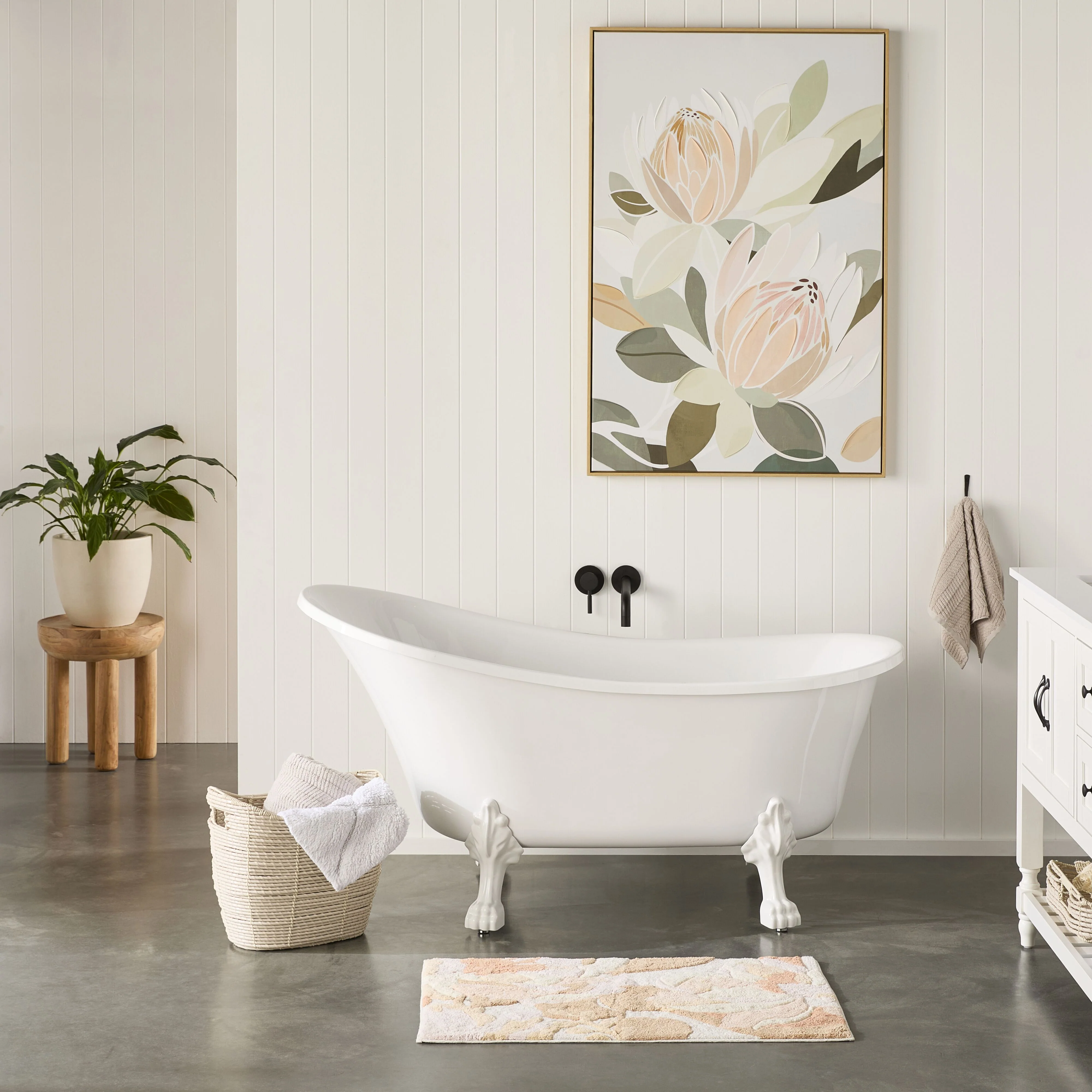 Soft Native Framed Canvas Print 80x120cm - Image 5