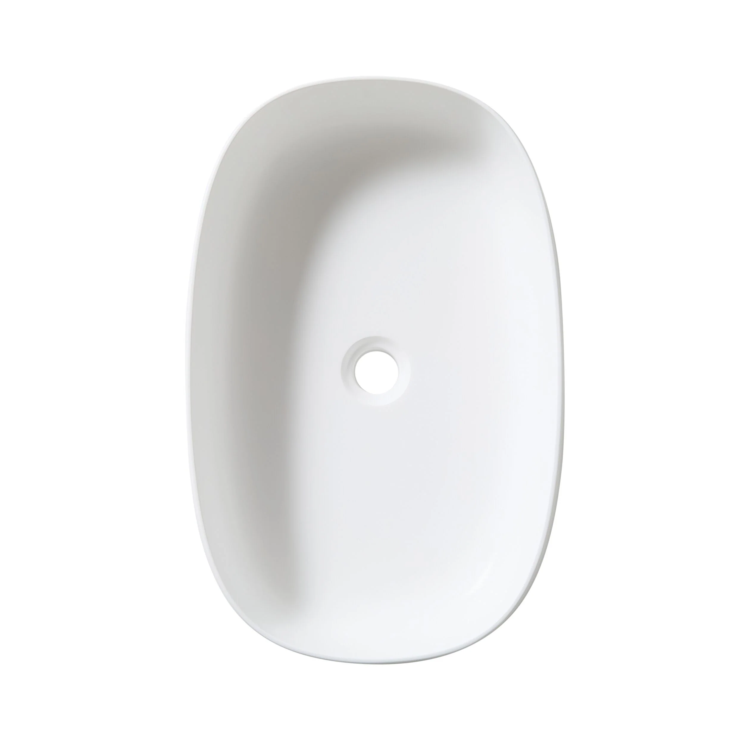 Solid Surface Oval Basin 560X360X140mm - Image 6