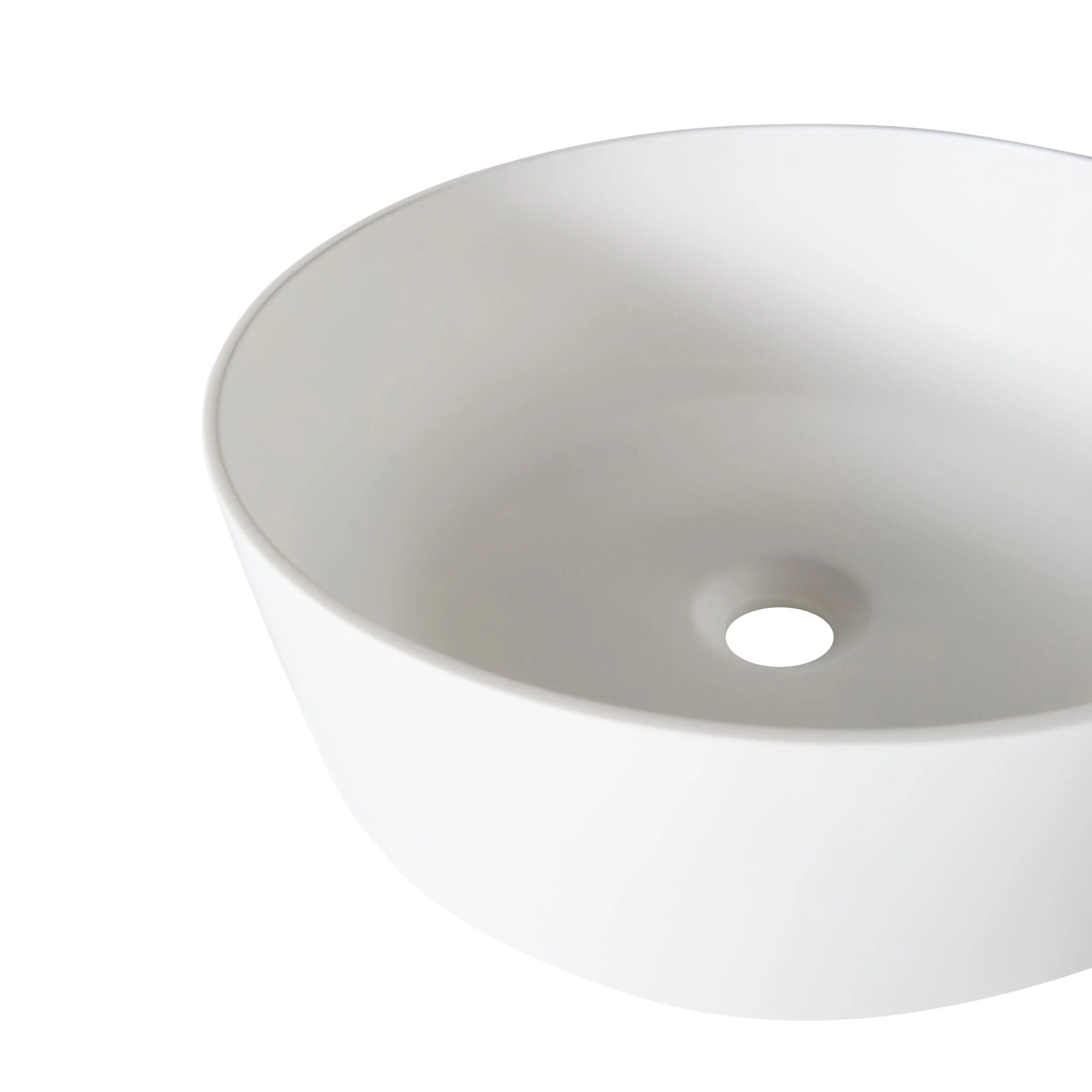 Solid Surface Round Basin 432X432X125mm - Image 2