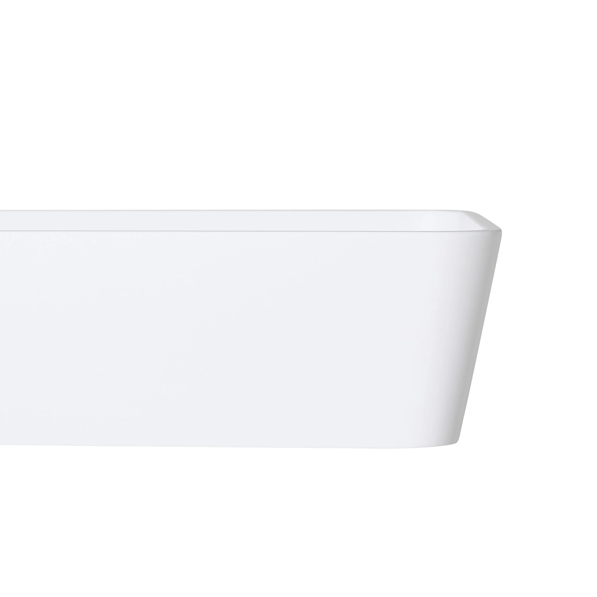 Solid Surface Square Basin 600X400X120mm - Image 2