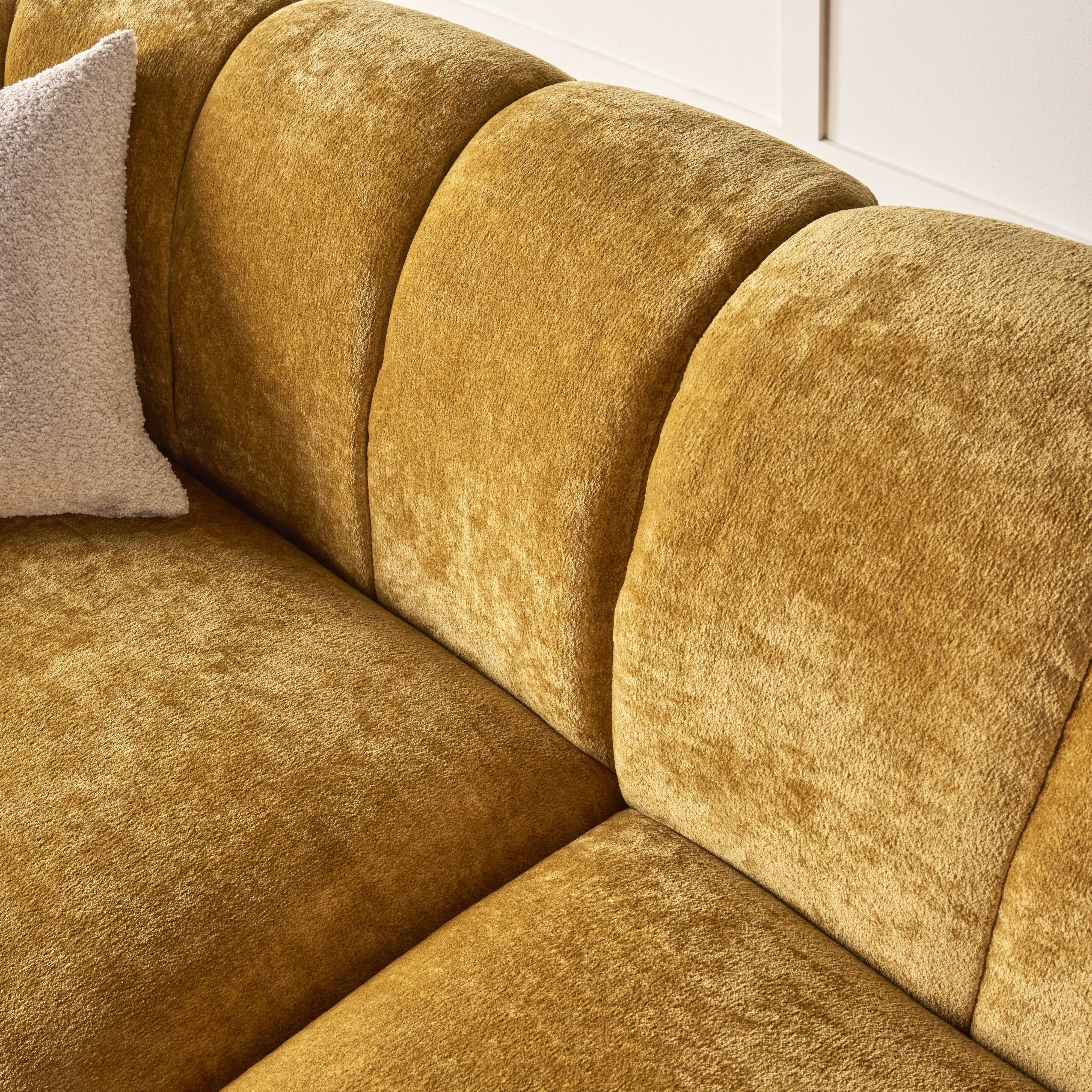 Solstice 3 Seater Sofa Honey Gold - Image 11
