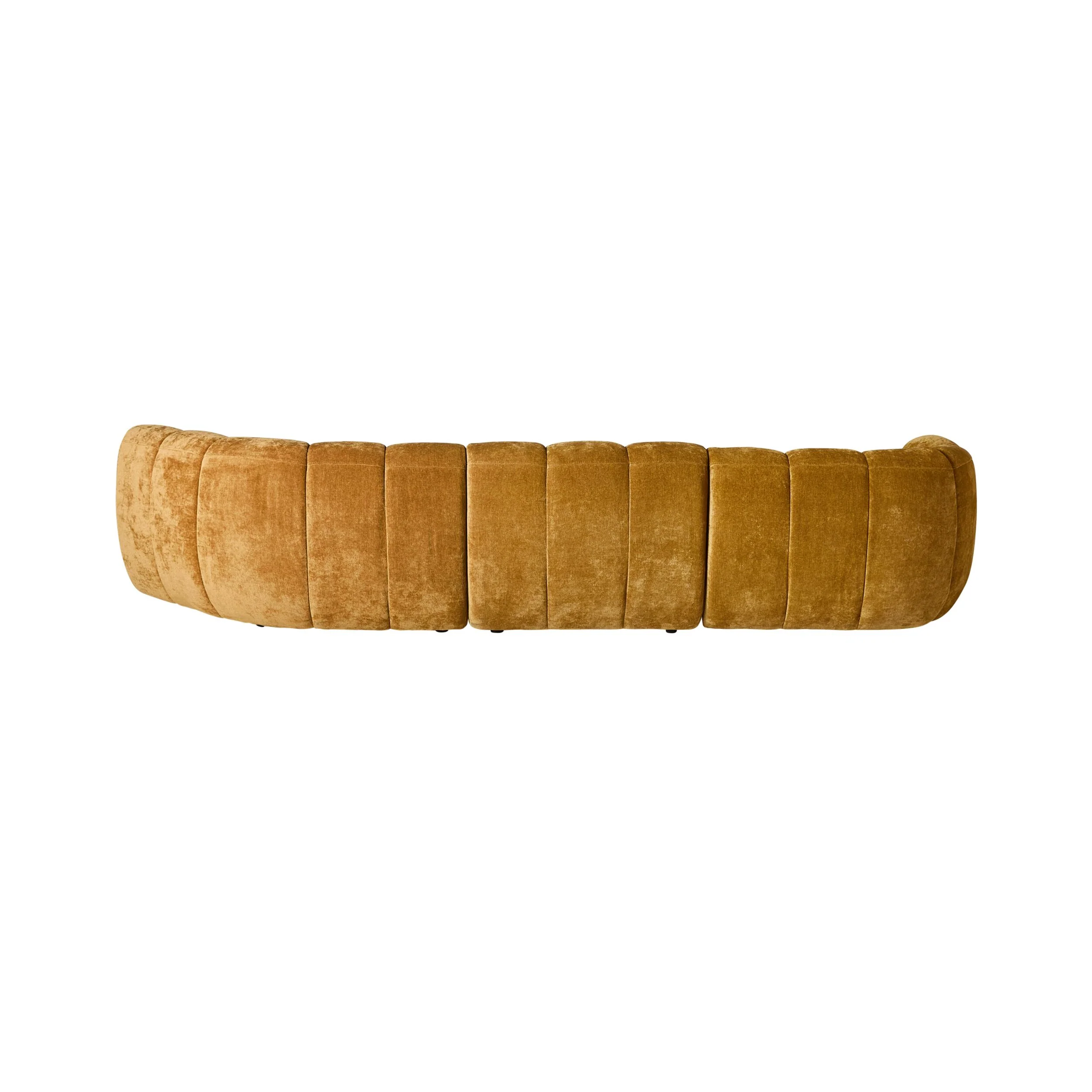 Solstice 3 Seater Sofa Honey Gold - Image 4