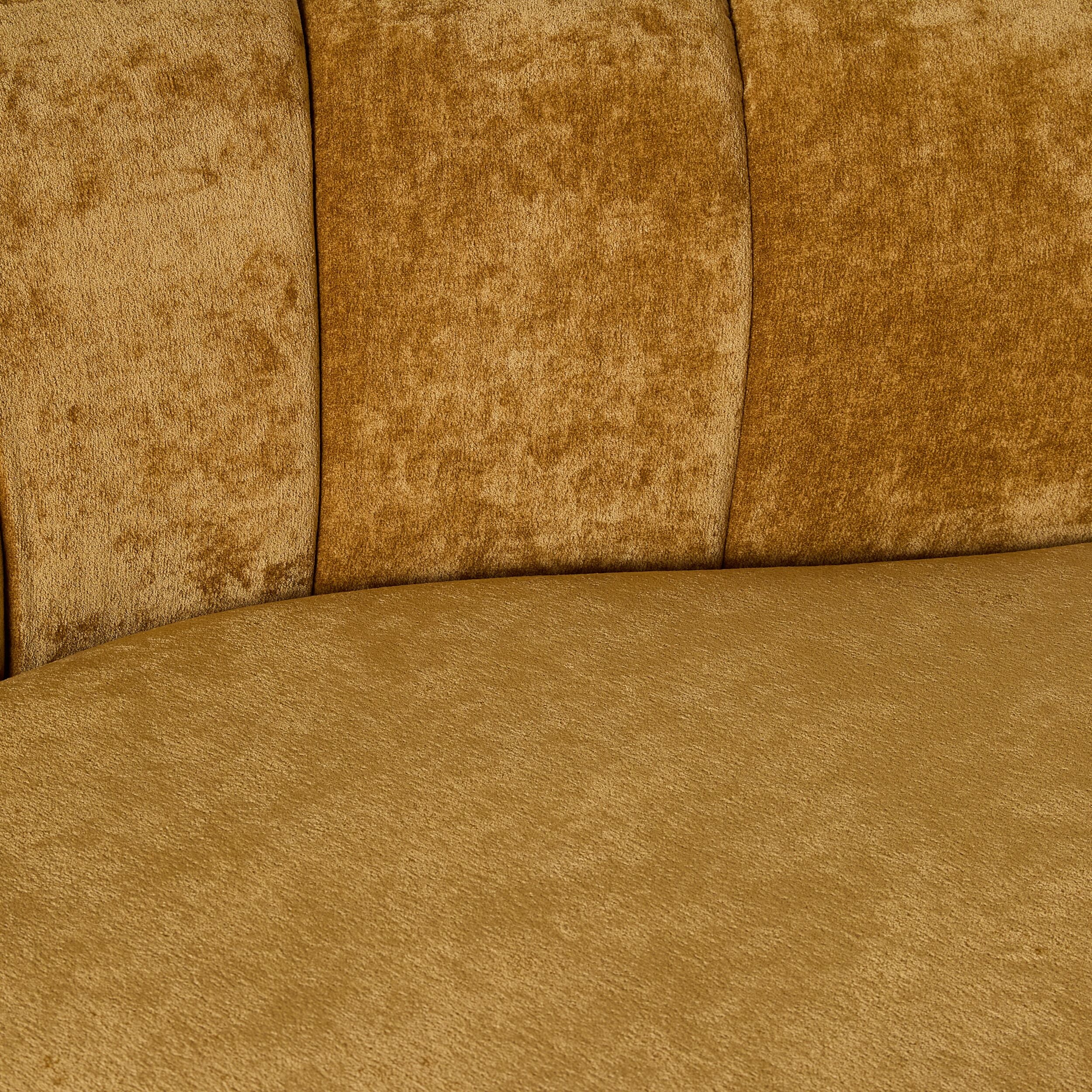 Solstice 3 Seater Sofa Honey Gold - Image 6