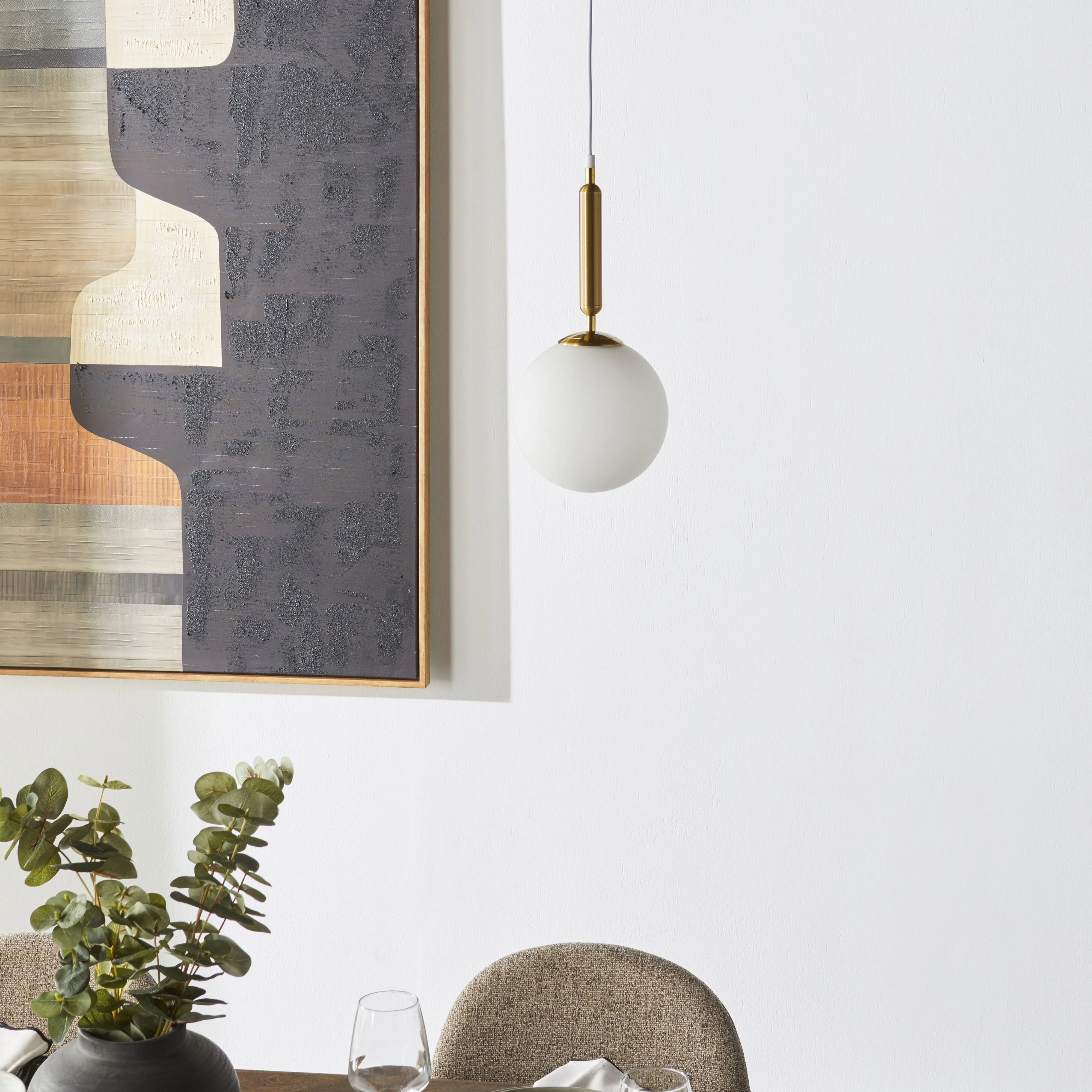 Somers Single Ball Pendant 40x20cm - Image 7