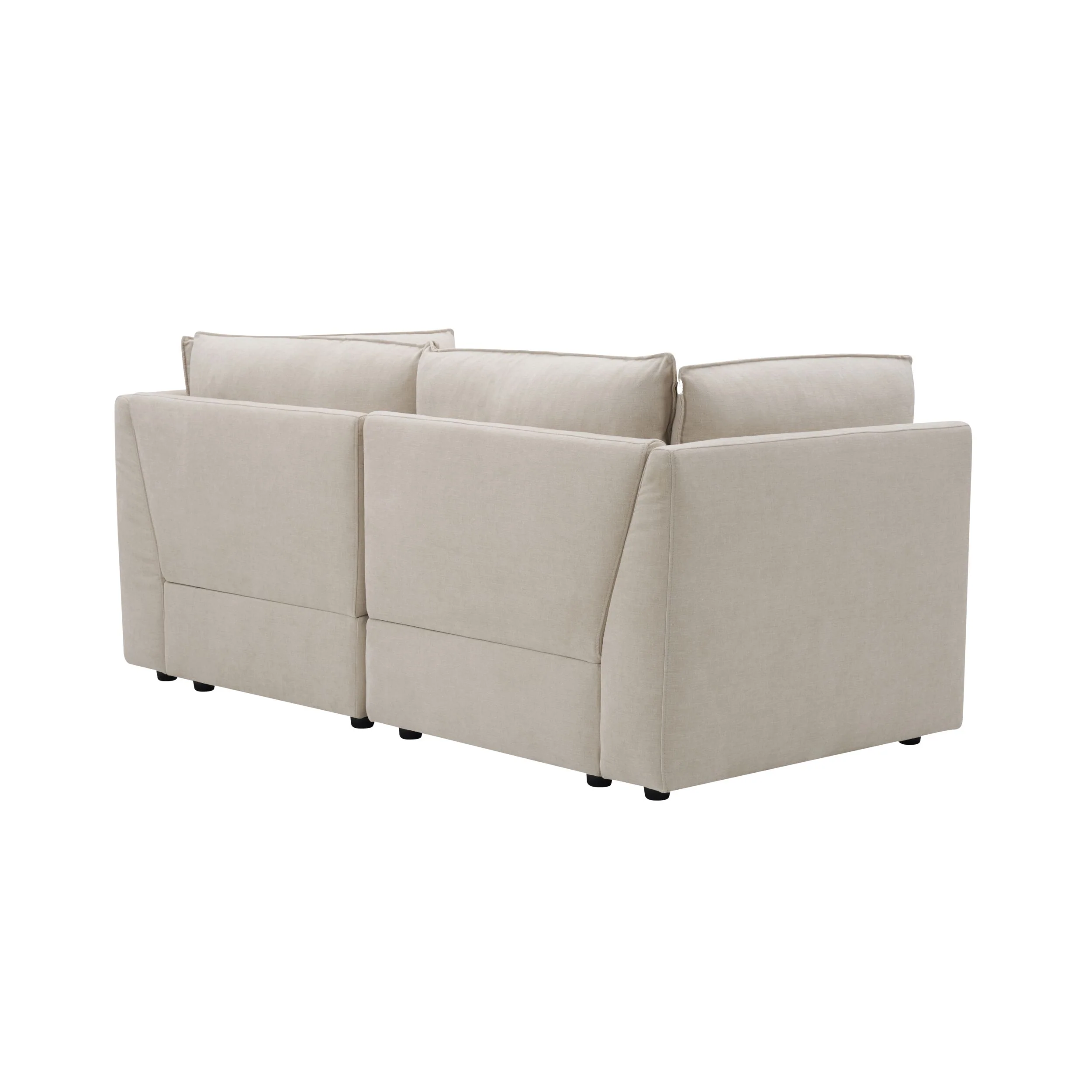 Sora 2 Seater Sofa Ivory - Image 3
