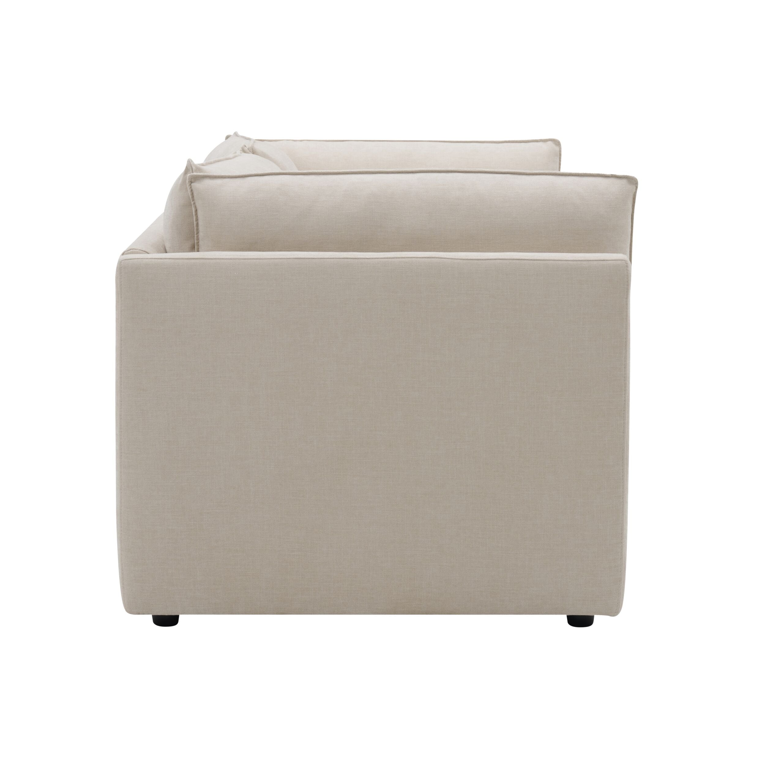 Sora 2 Seater Sofa Ivory - Image 4