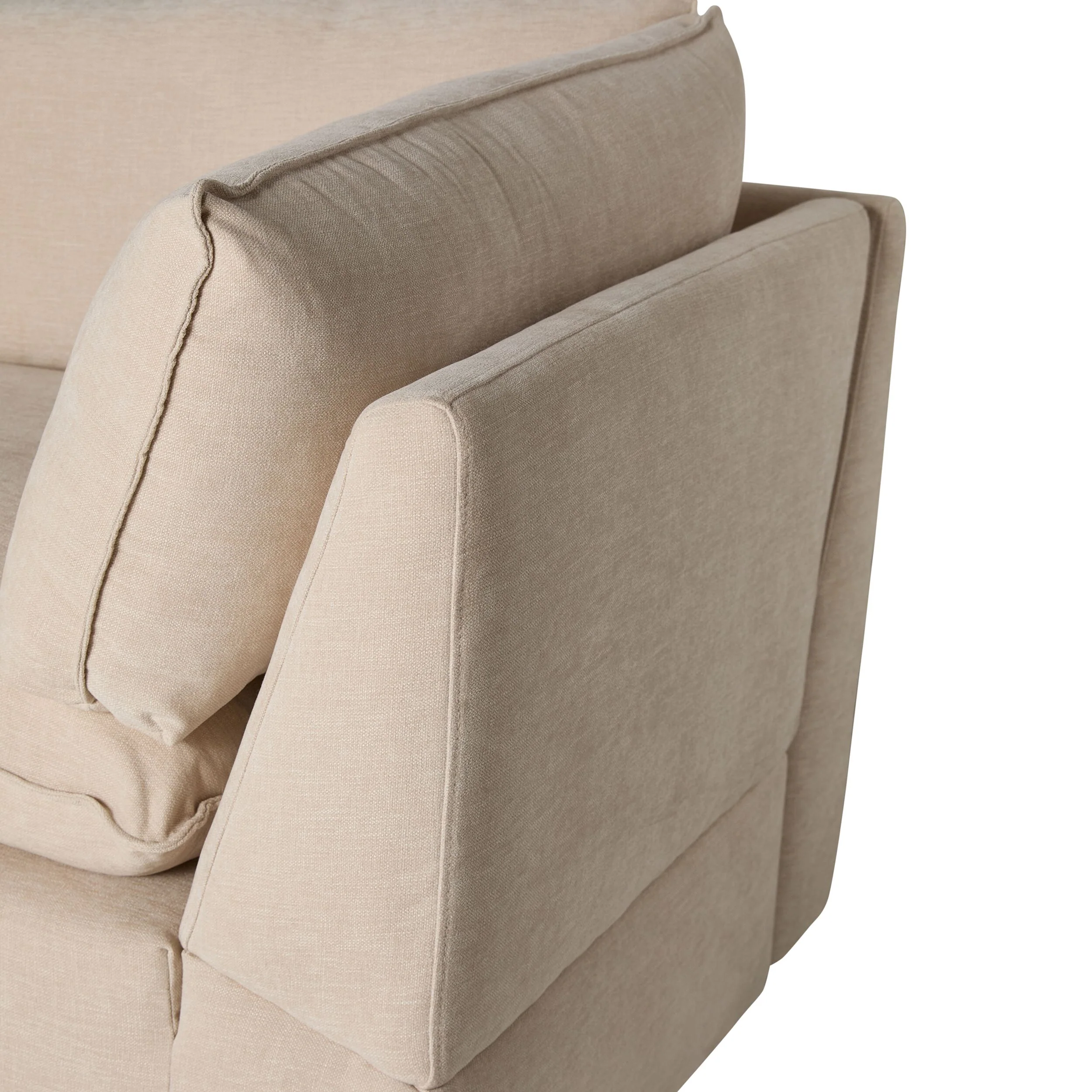 Sora Corner Sofa Ivory - Image 7