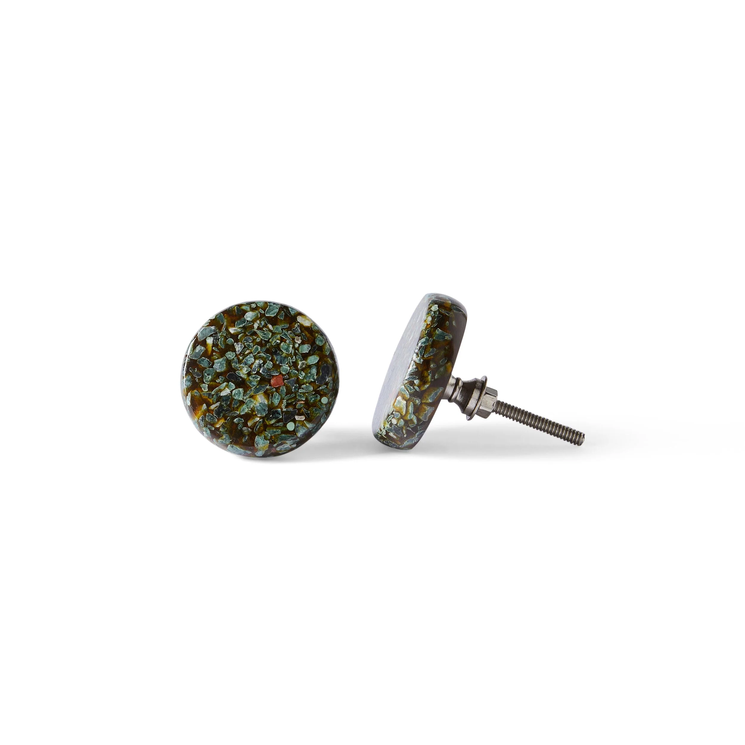 Speckle Emerald Knob 4.5cm - Image 2