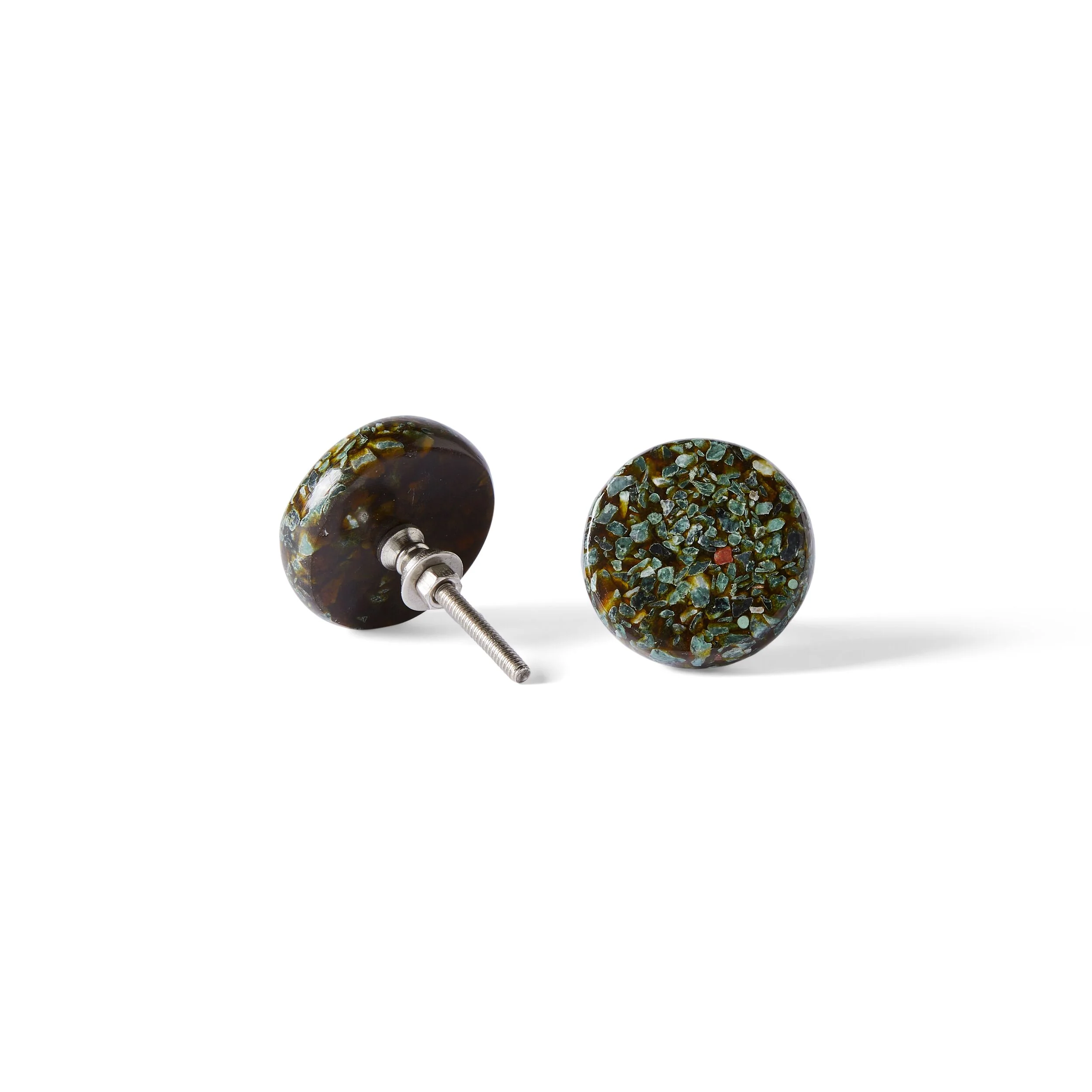 Speckle Emerald Knob 4.5cm - Image 3