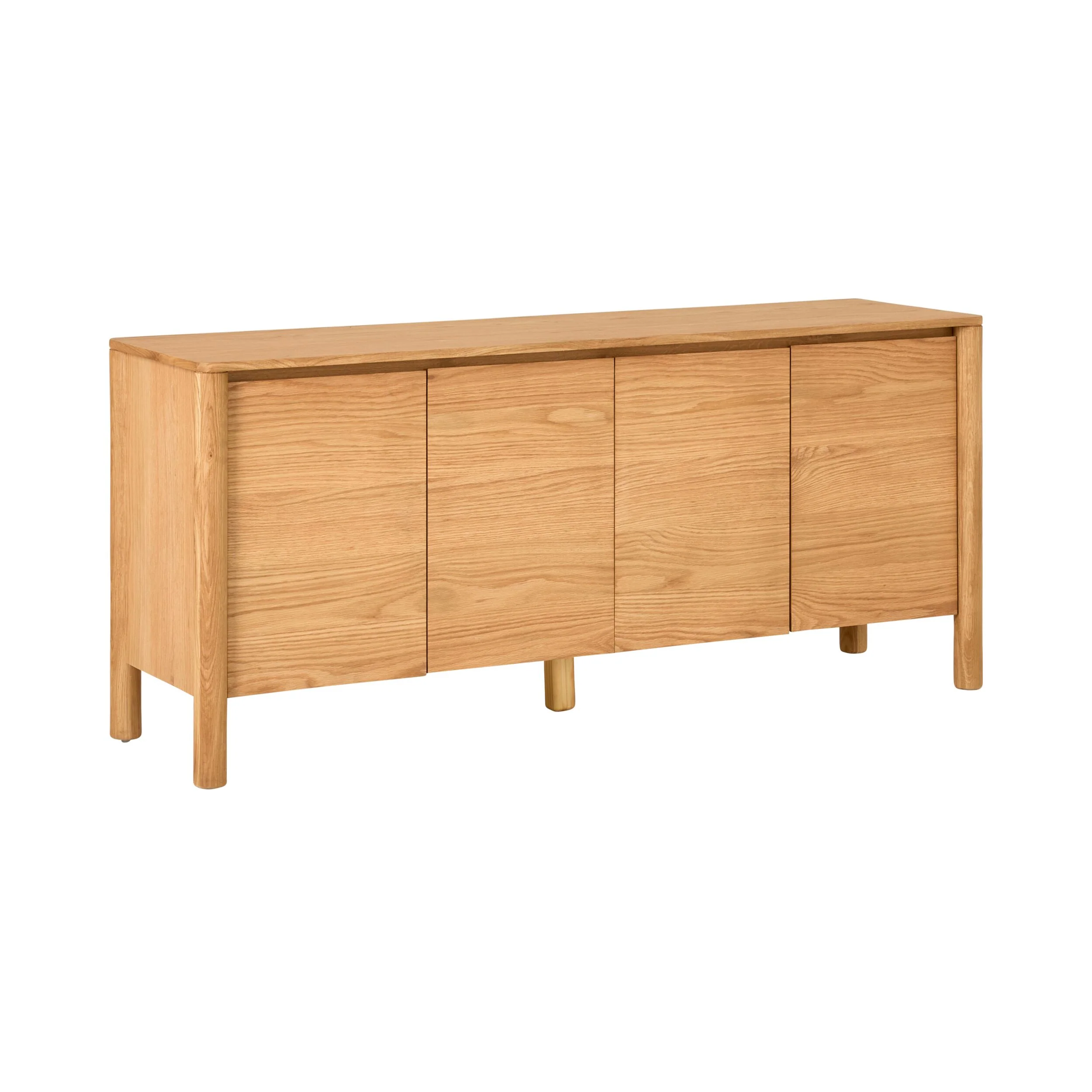 Spintara 4 Door Sideboard Light Oak - Image 2