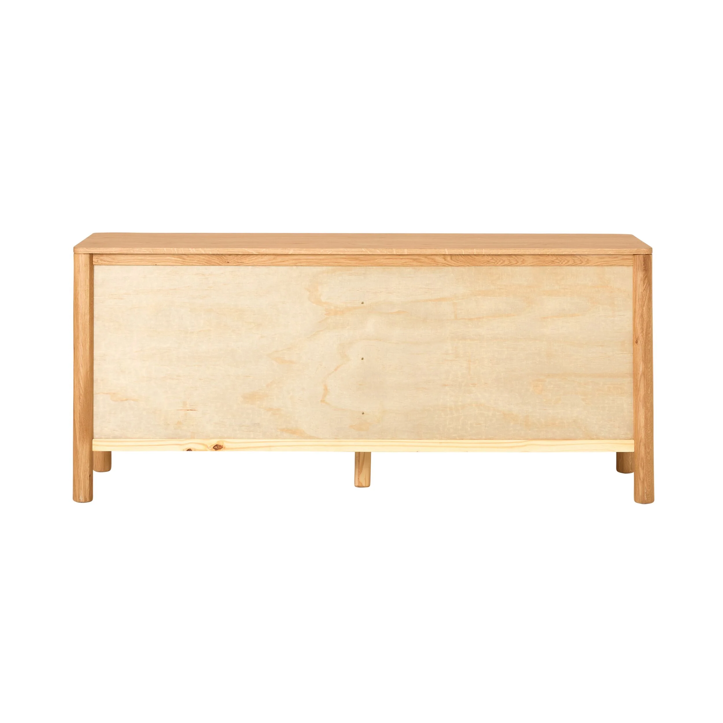 Spintara 4 Door Sideboard Light Oak - Image 5