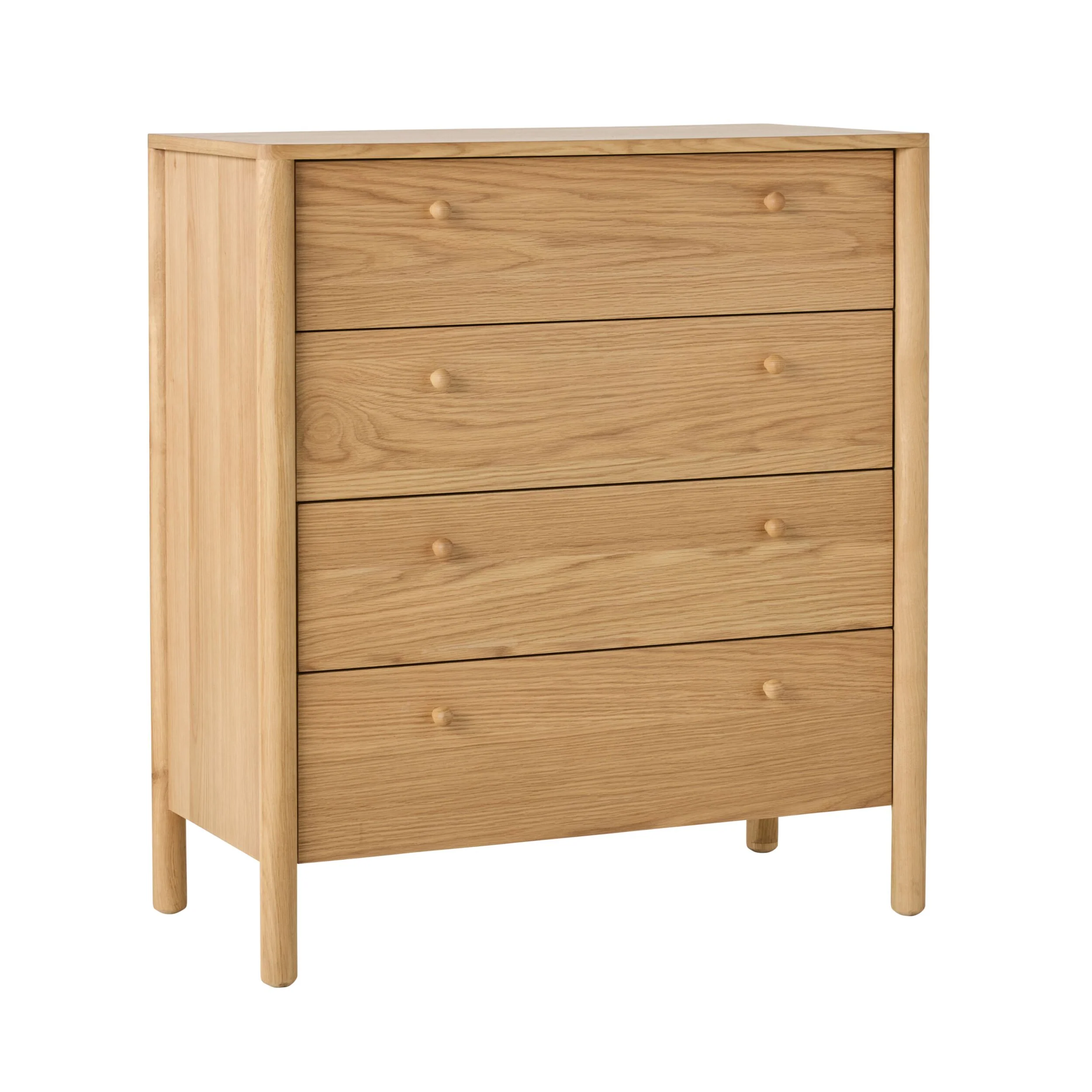 Spintara 4 Drawer Chest Light Oak - Image 2