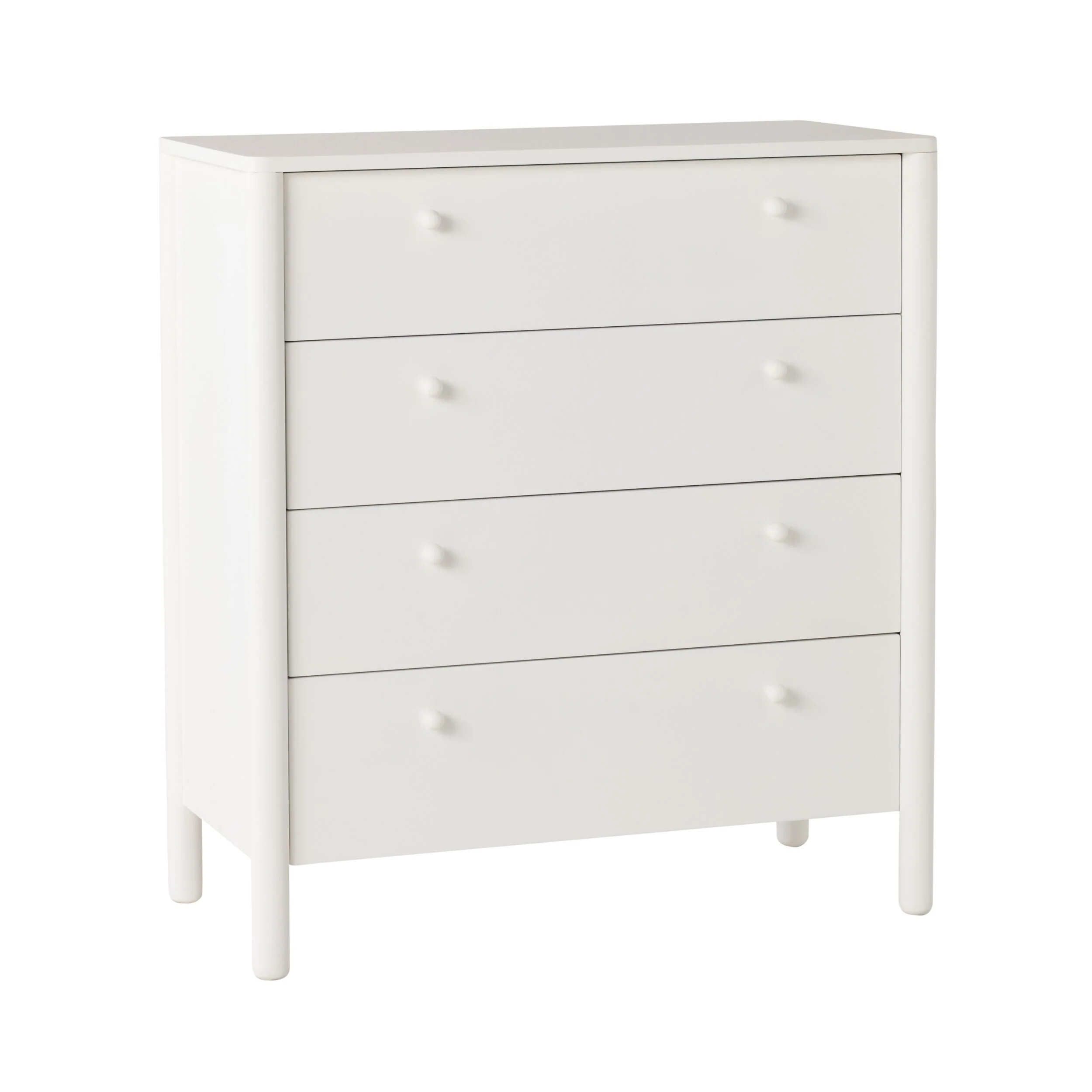 Spintara 4 Drawer Chest White - Image 2
