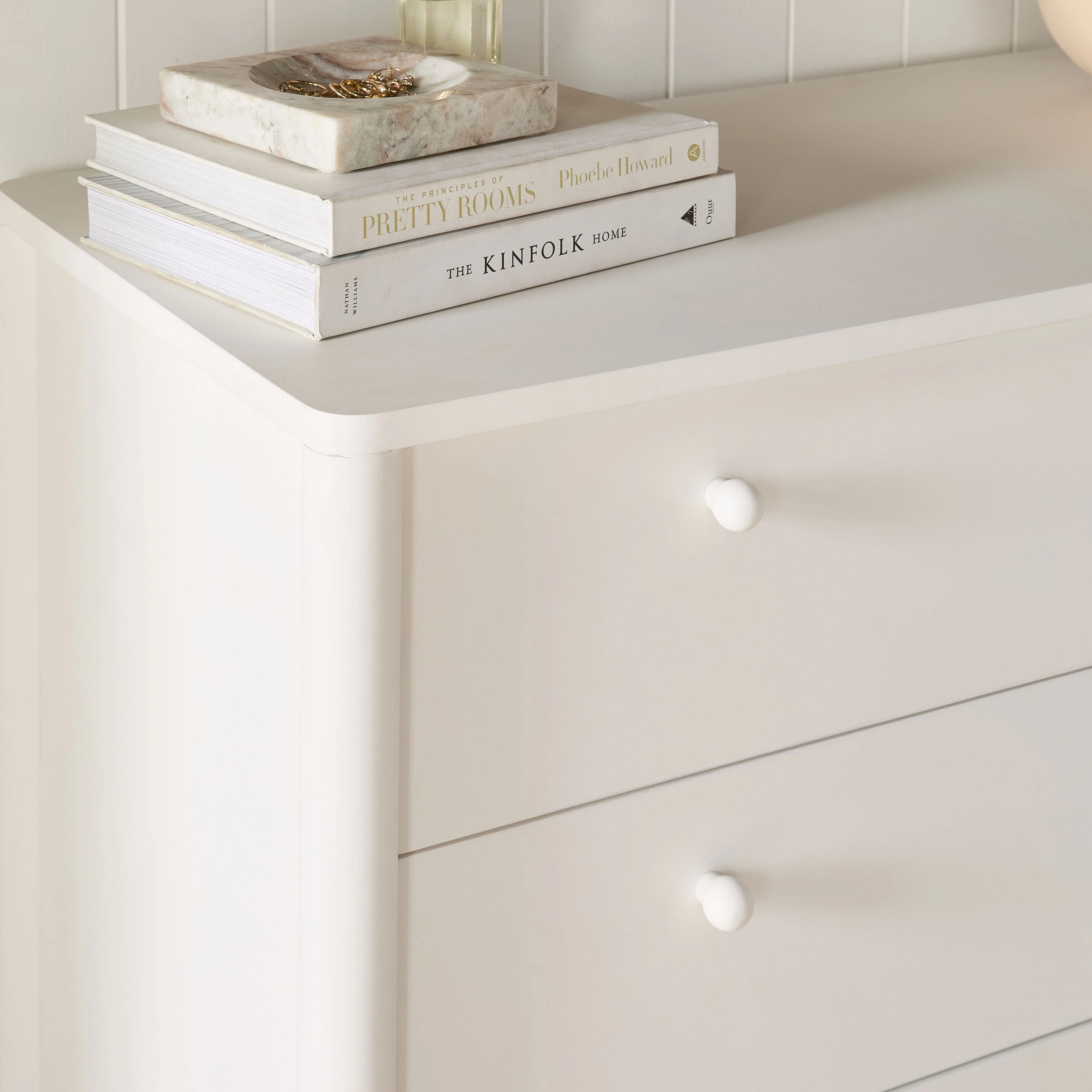 Spintara 4 Drawer Chest White - Image 9