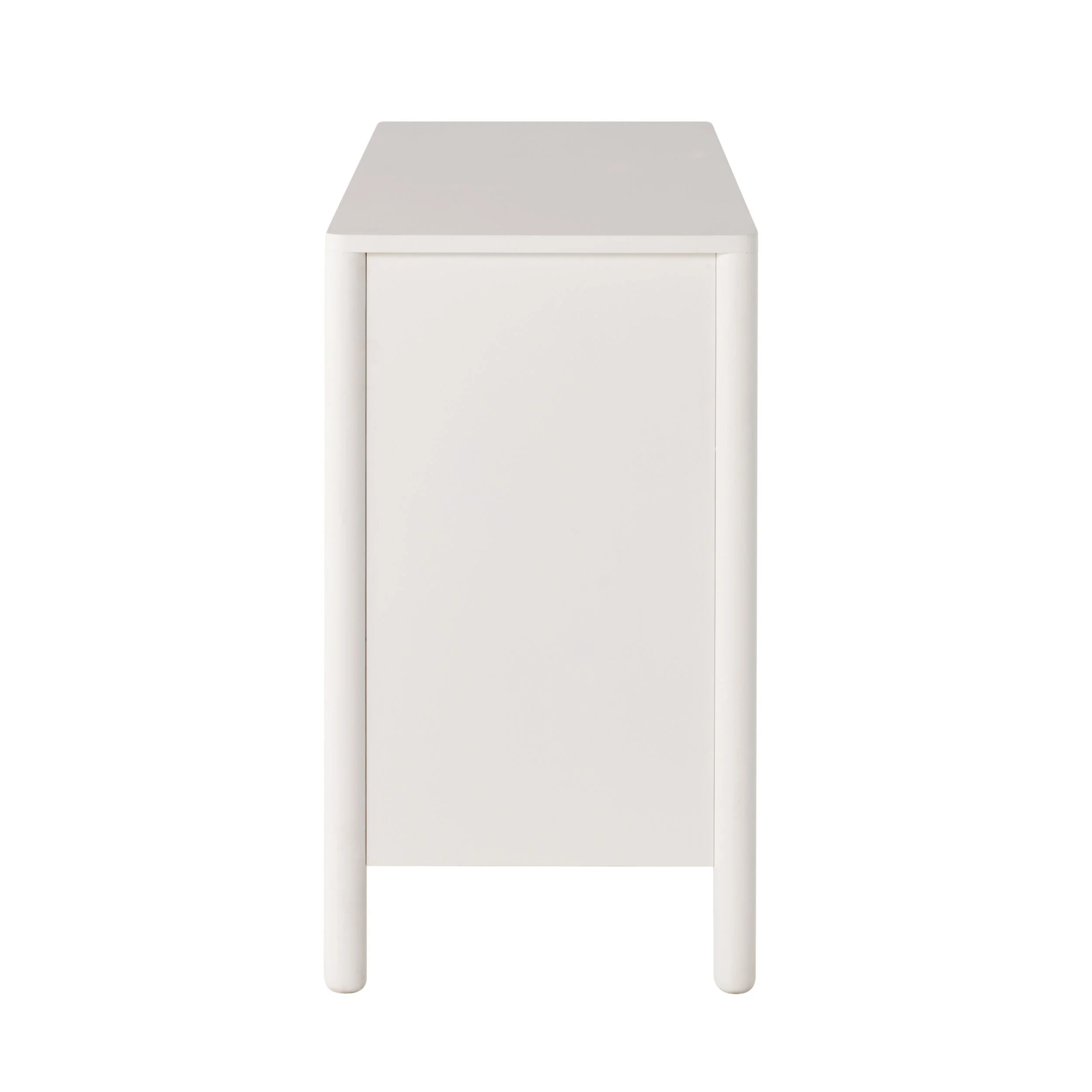 Spintara 6 Drawer Low Chest White - Image 4