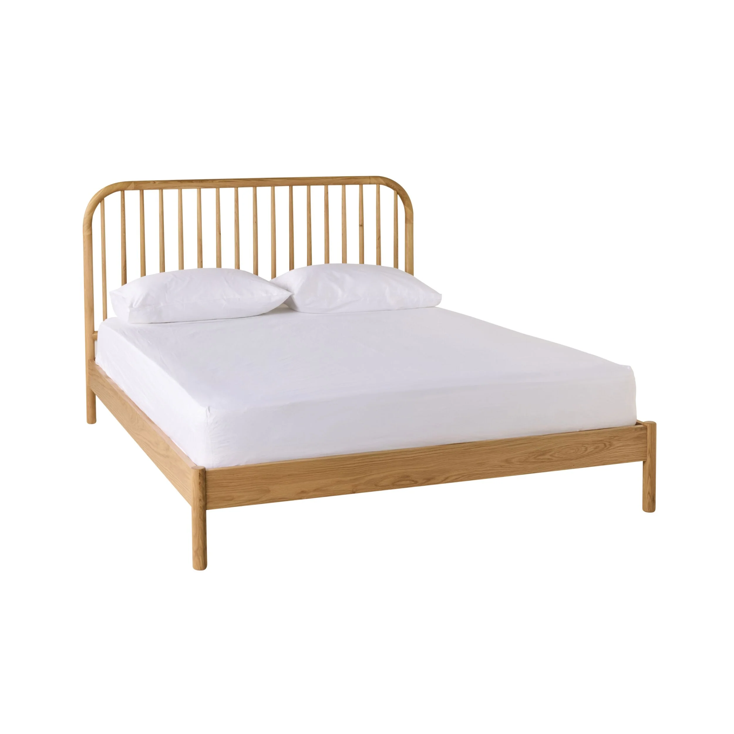 Spintara Queen Bed Light Oak - Image 2