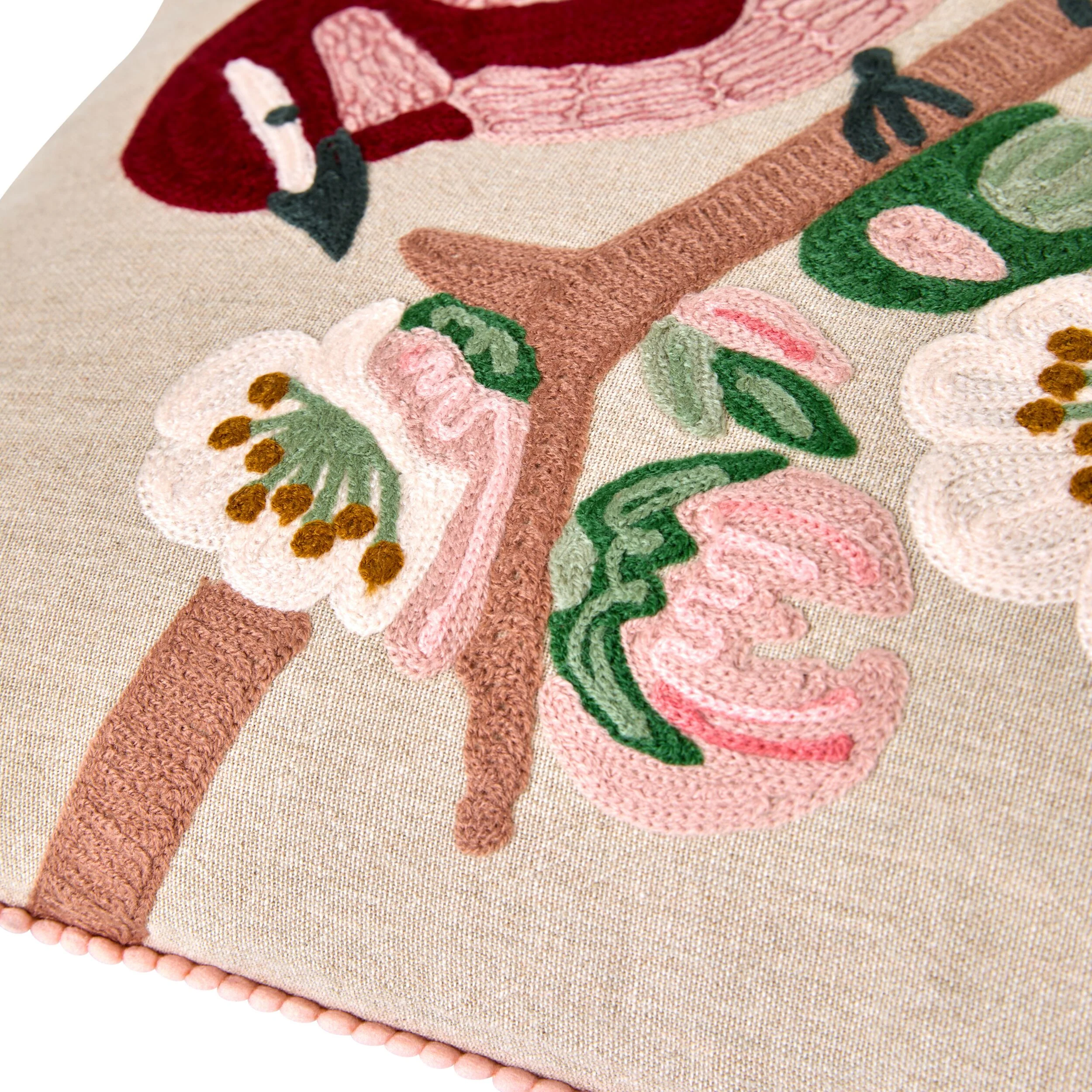 Stitch Pretty Peach Songbird Cushion 45x45cm - Image 3