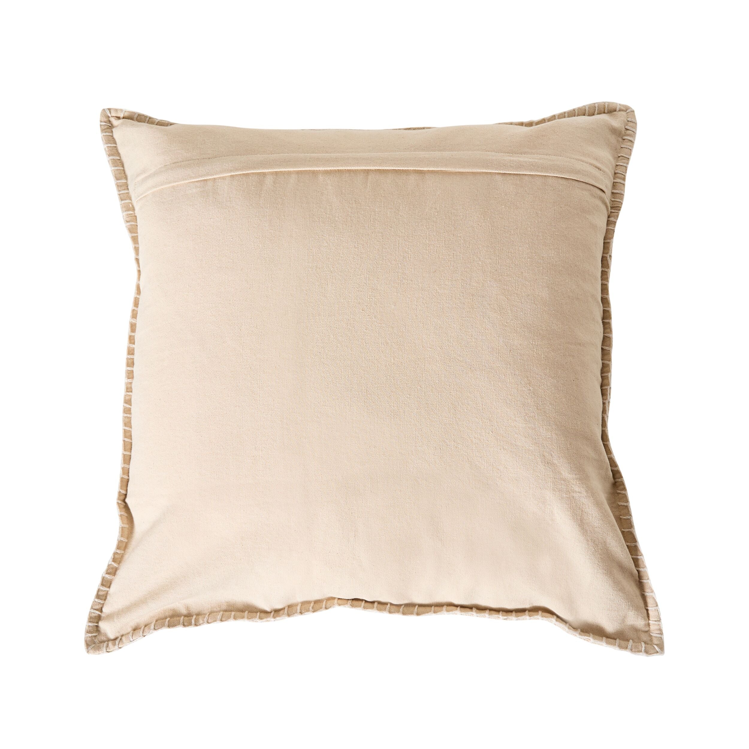 Stitch Tropical Palm Embroidered Cushion - Image 3
