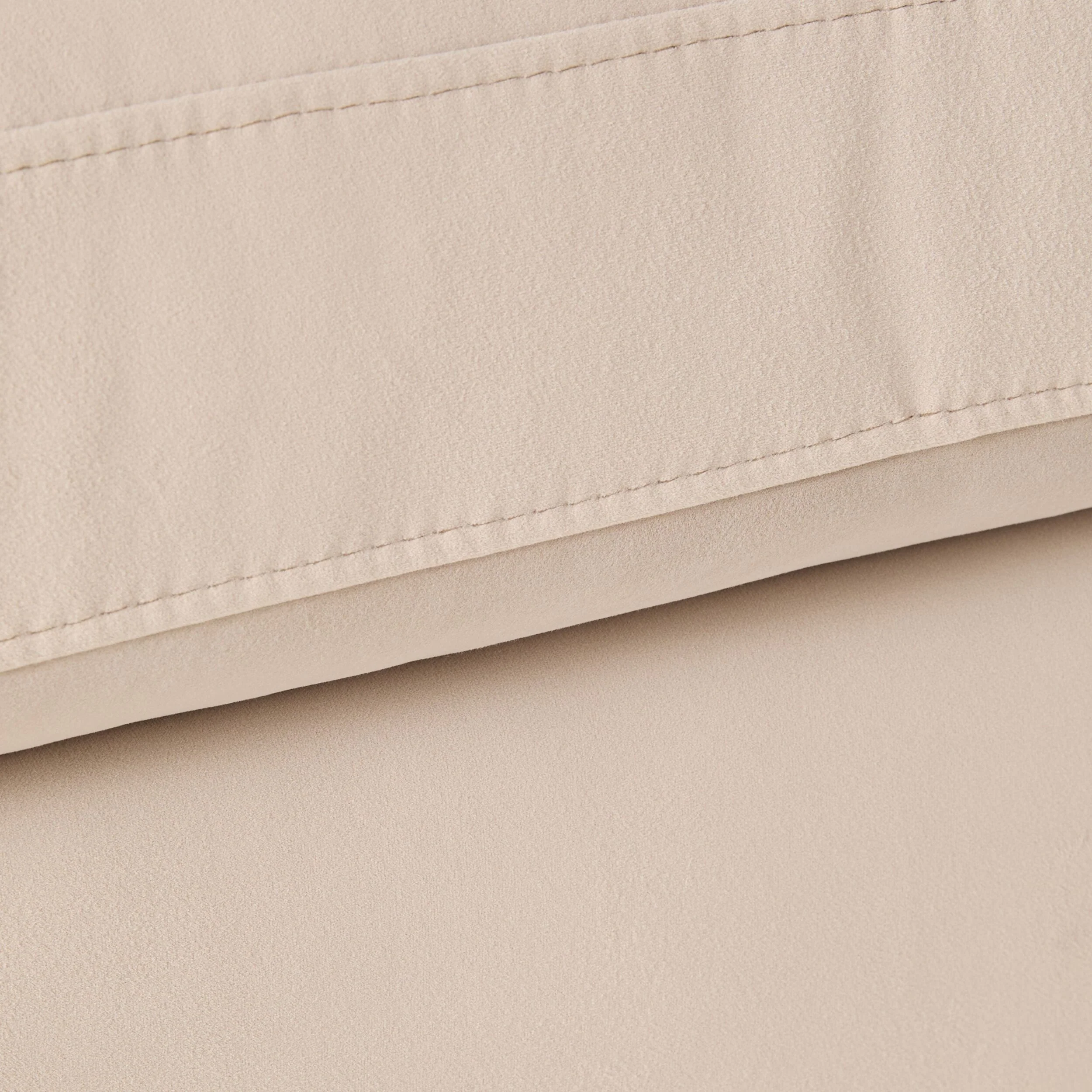 Stitch Velvet Armchair Taupe - Image 6