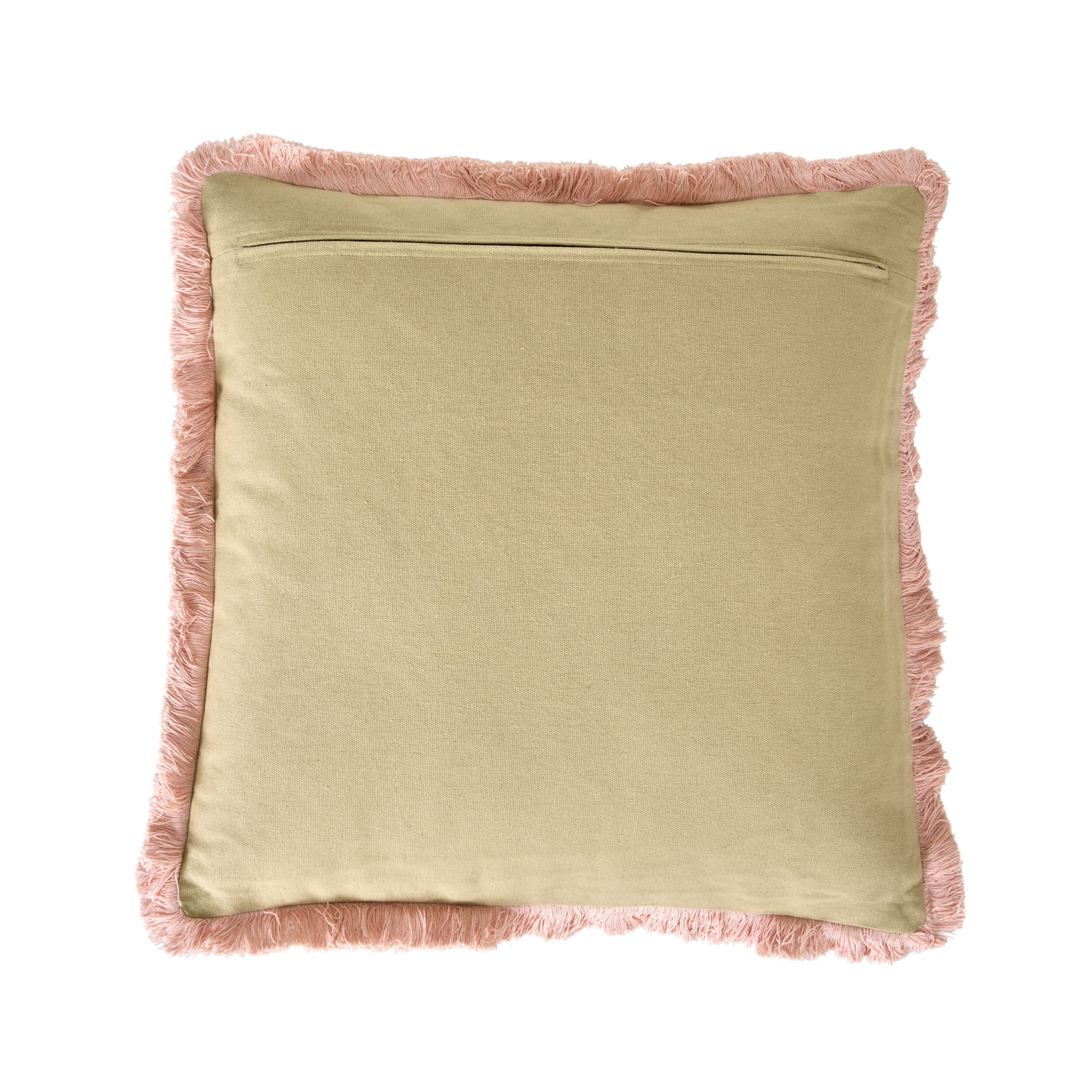 Stitch Wisteria Blush Cushion 45x45cm - Image 2