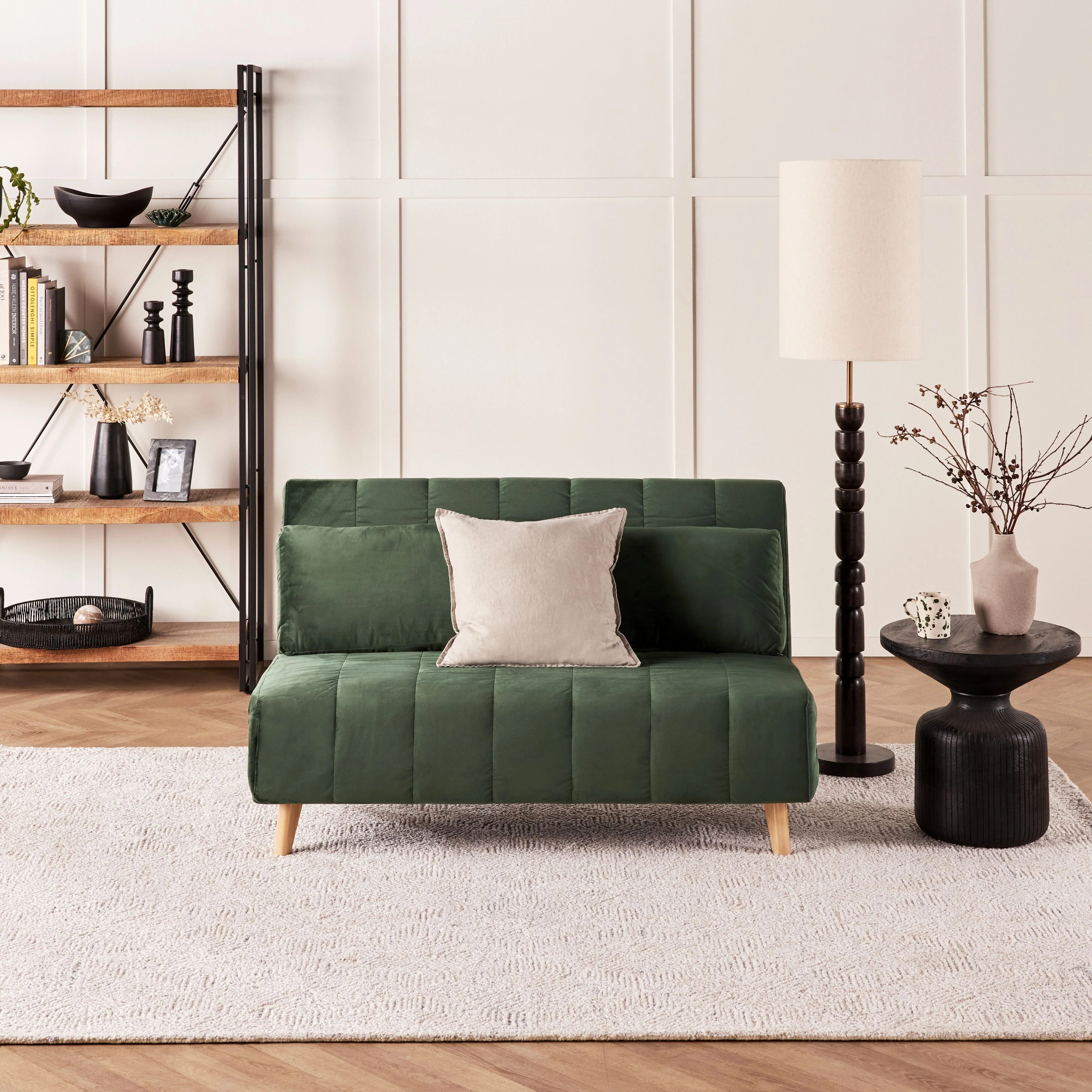 Stradbroke Double Sofa Bed Emerald Green - Image 17