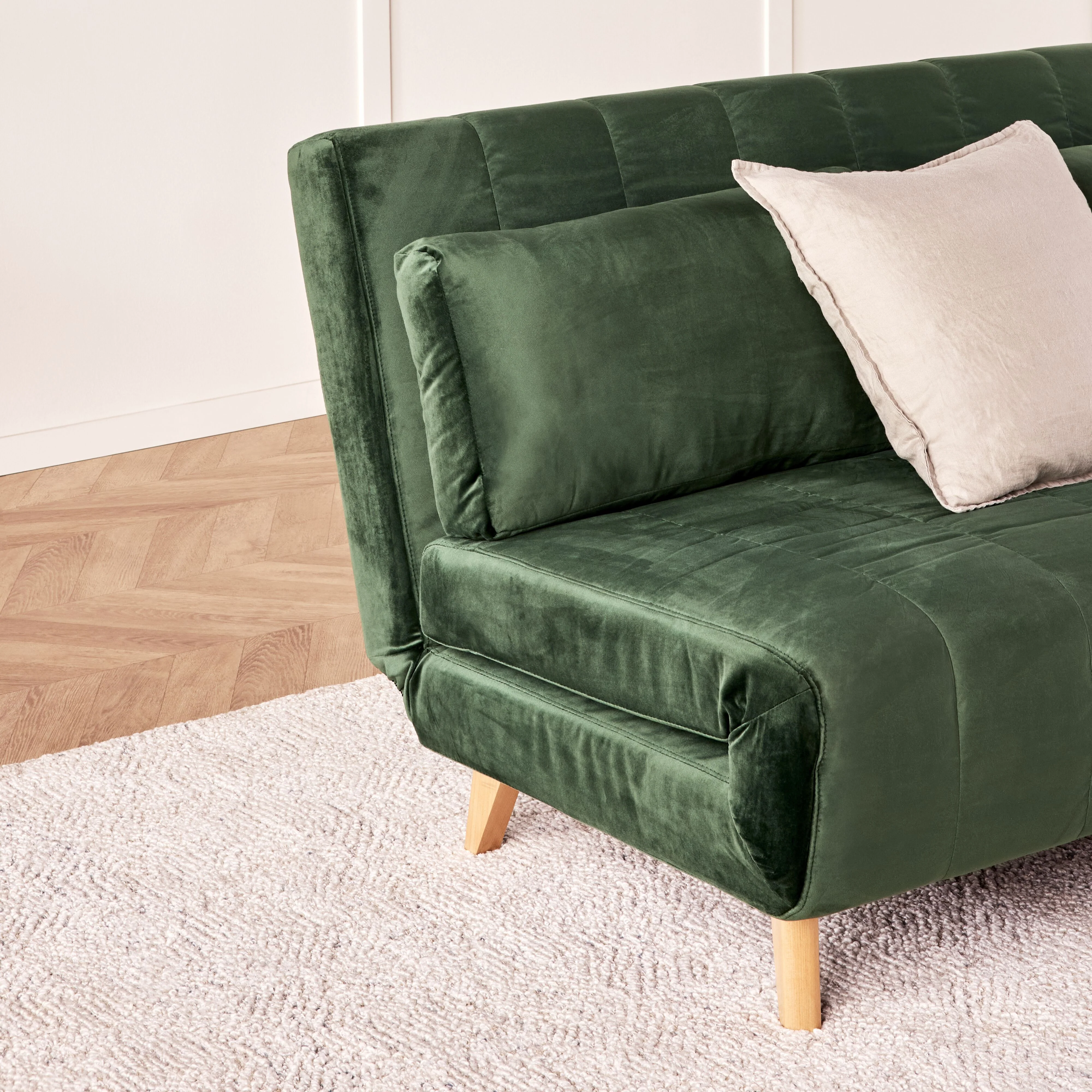 Stradbroke Double Sofa Bed Emerald Green - Image 18
