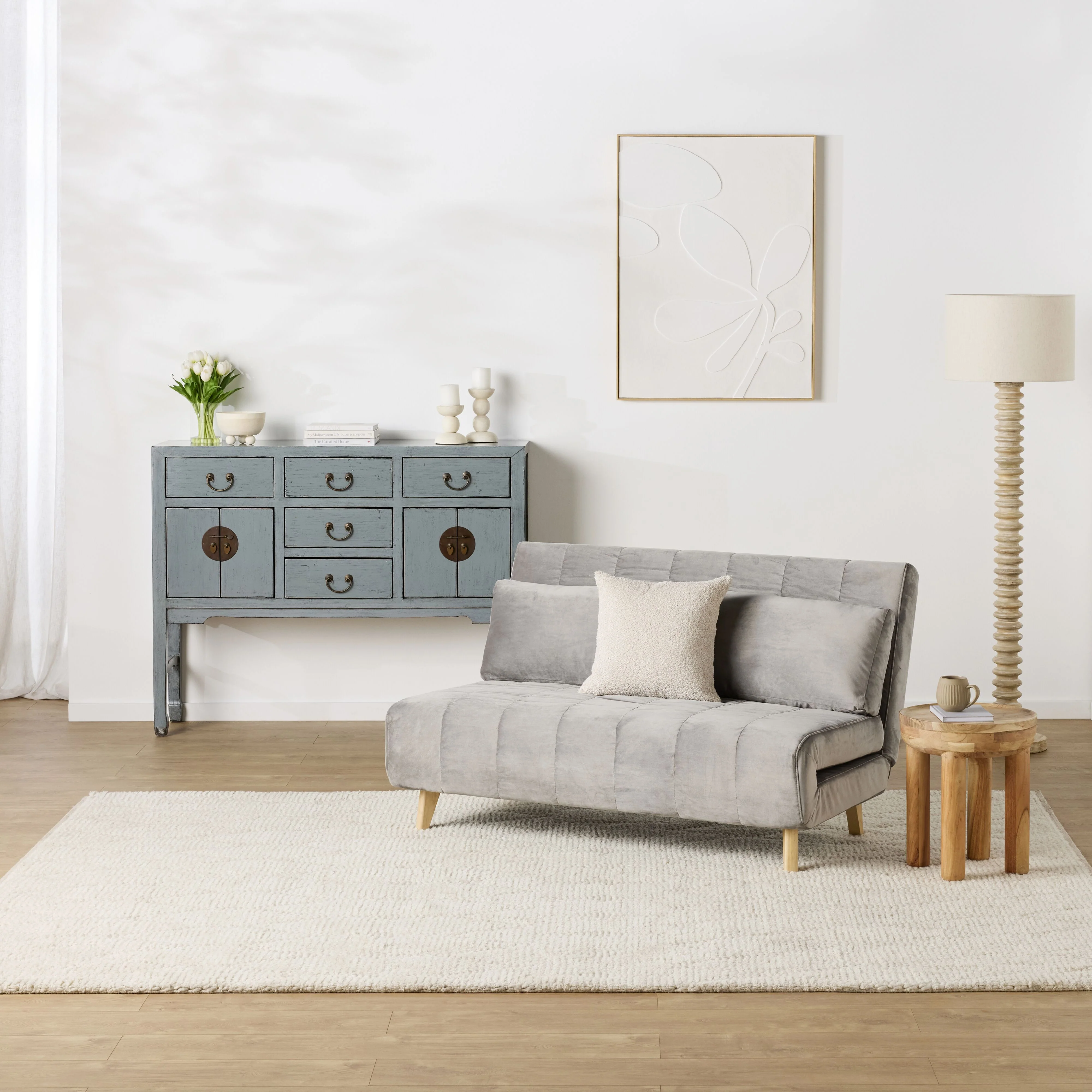 Stradbroke Double Sofa Bed Graphite - Image 12