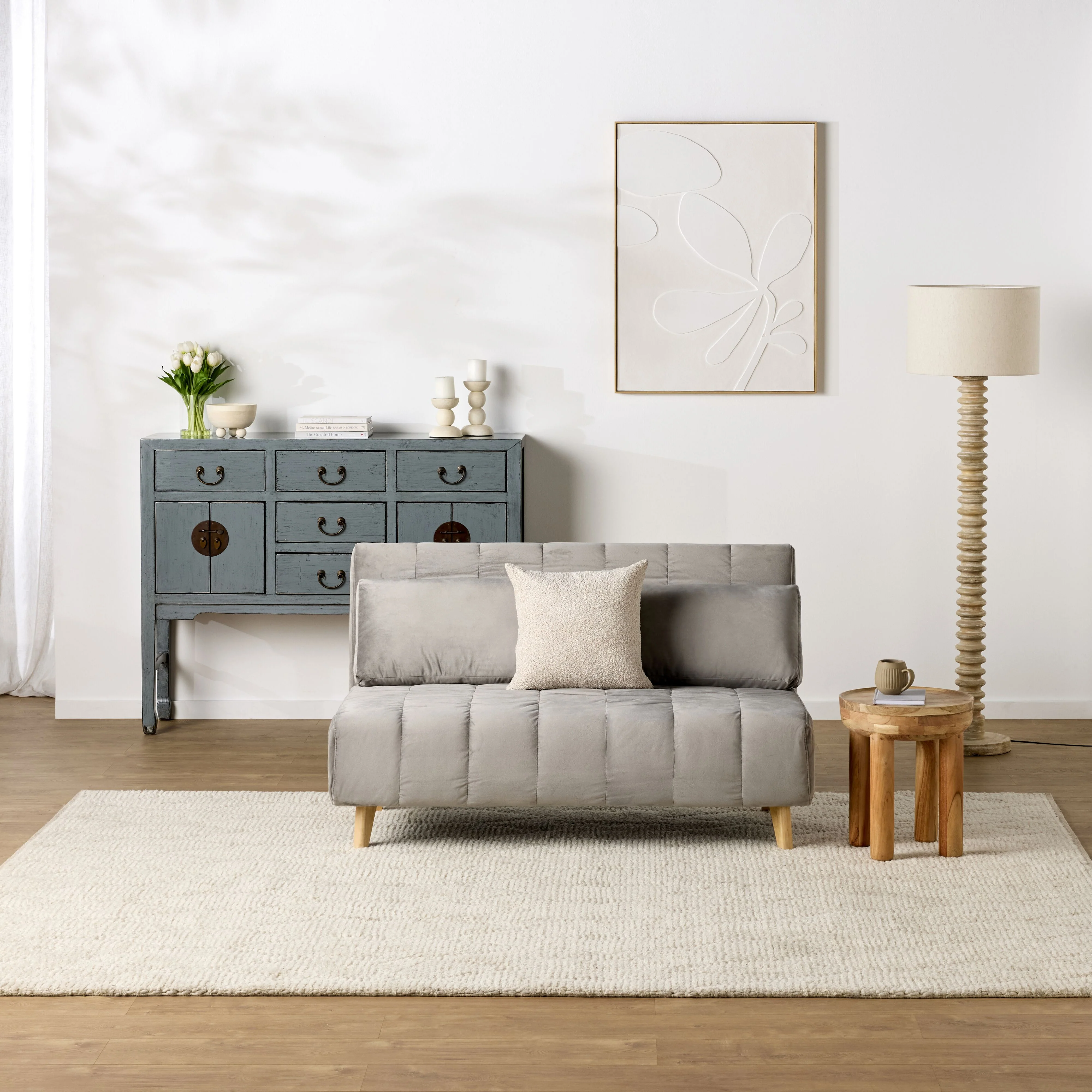 Stradbroke Double Sofa Bed Graphite - Image 13