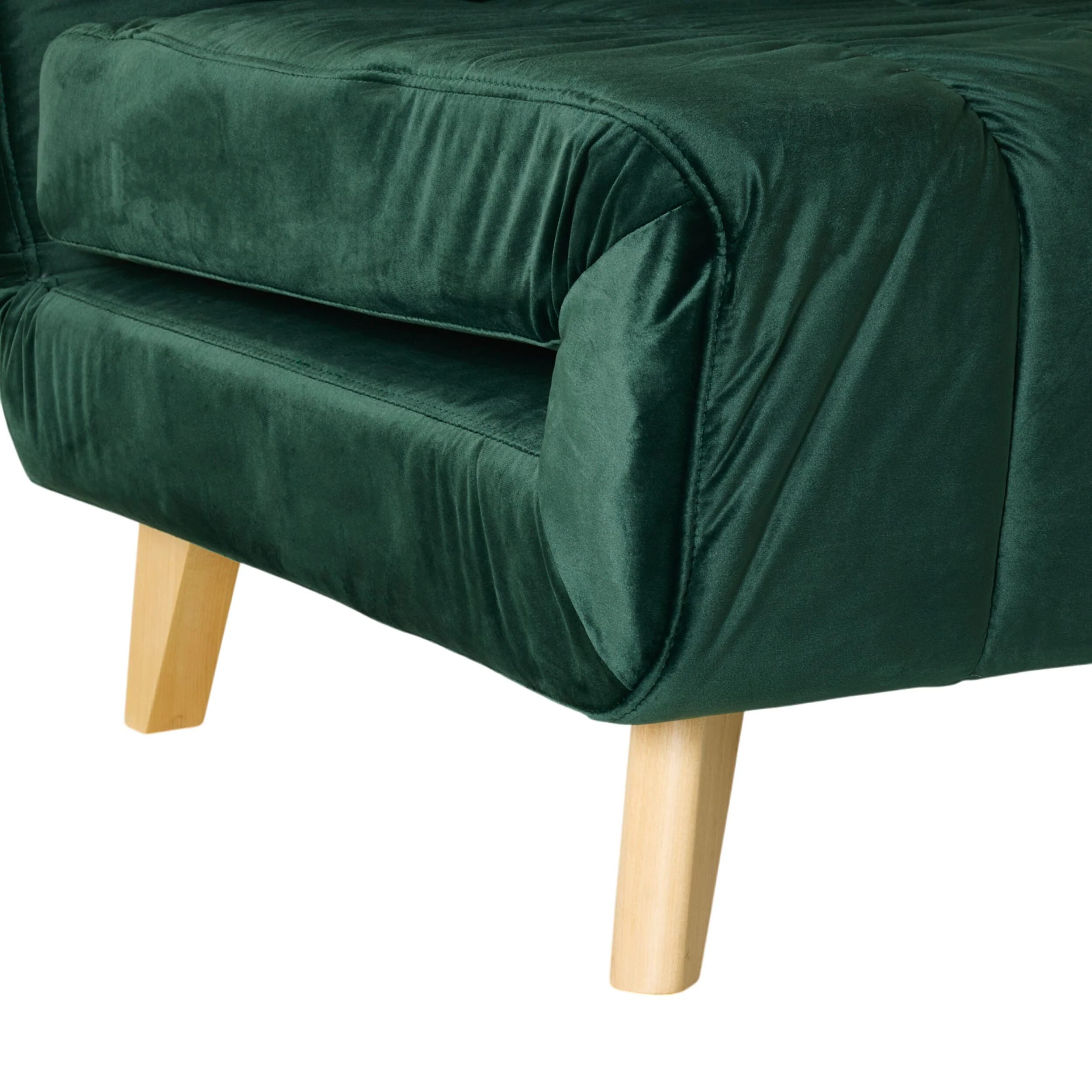 Stradbroke Single Sofa Bed Emerald Green - Image 10