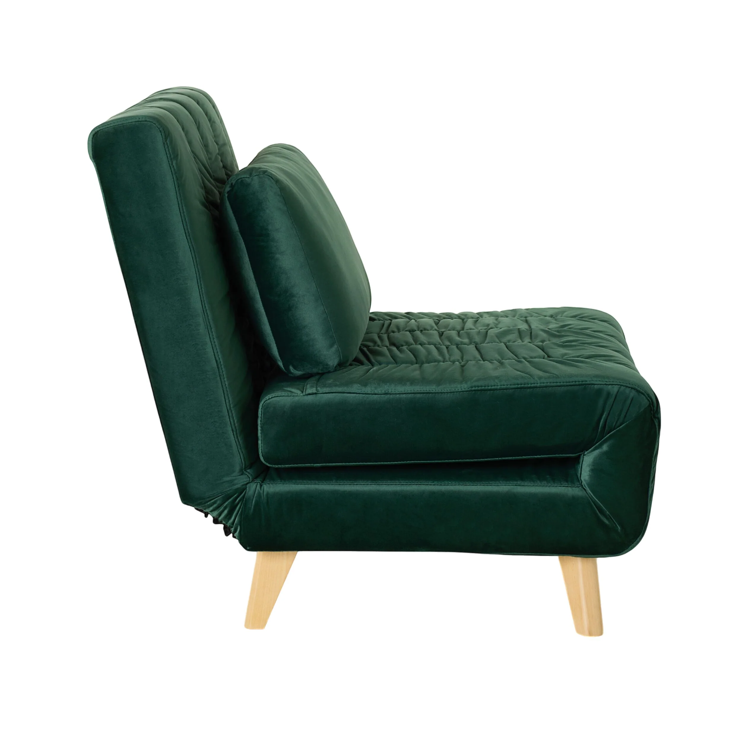 Stradbroke Single Sofa Bed Emerald Green - Image 3