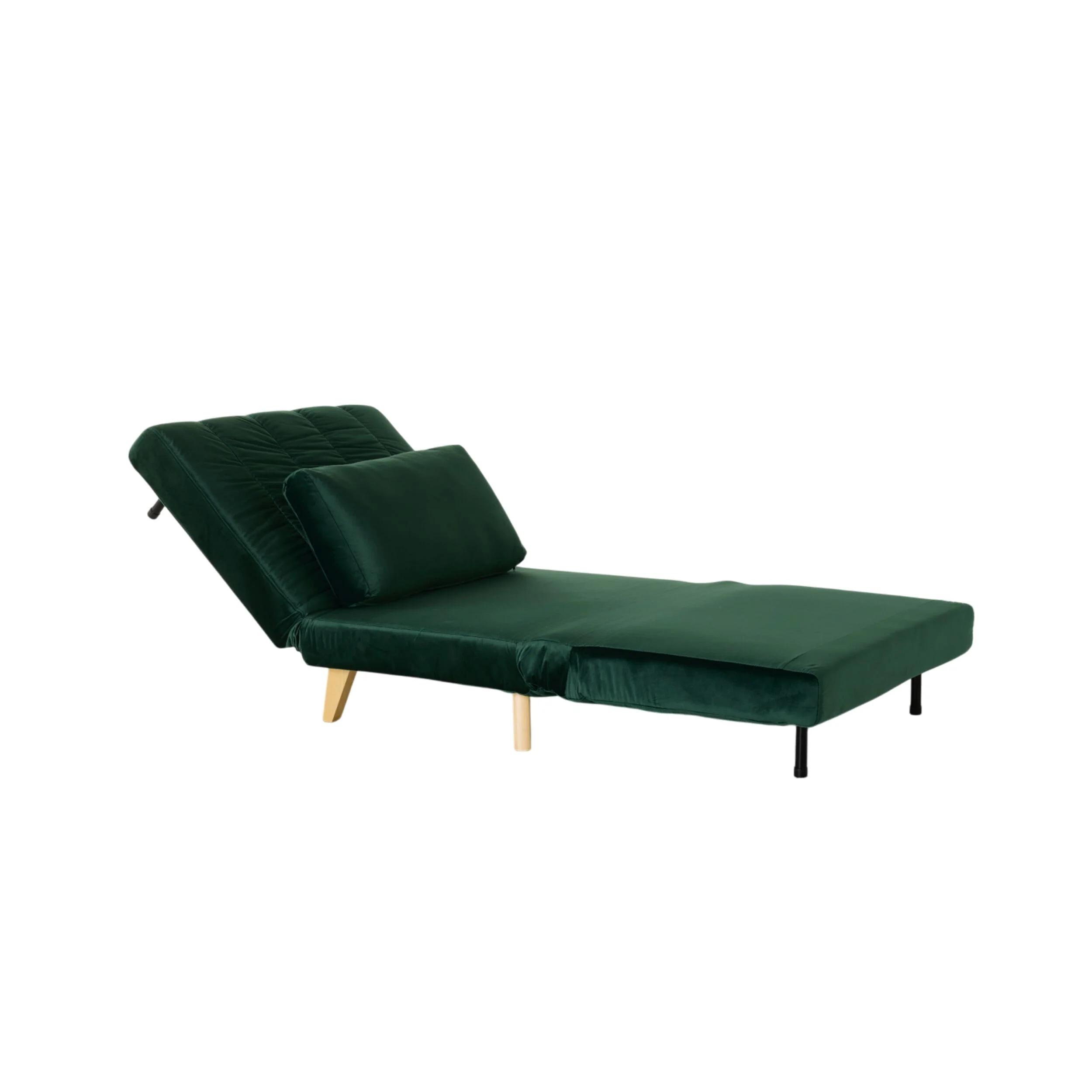 Stradbroke Single Sofa Bed Emerald Green - Image 5