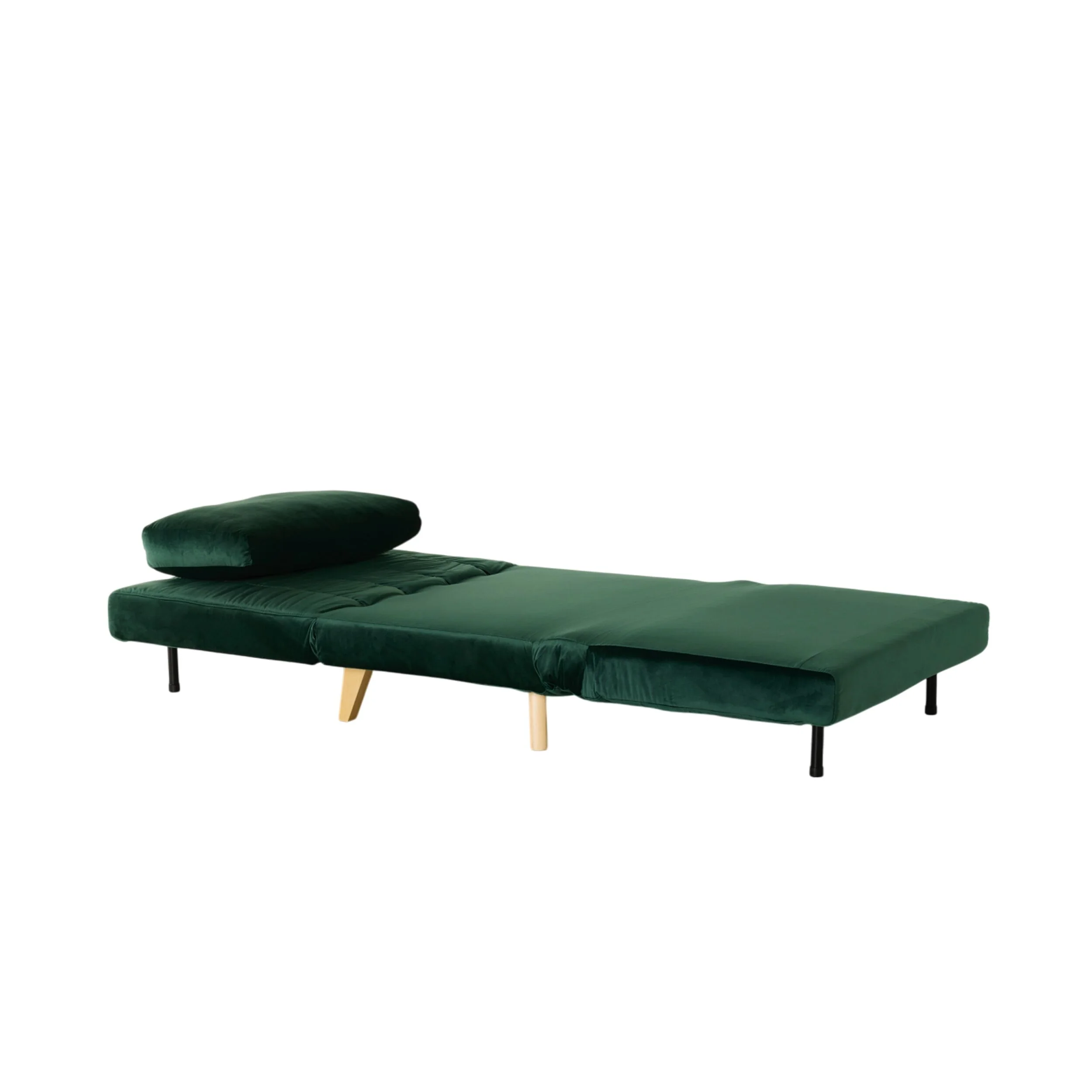 Stradbroke Single Sofa Bed Emerald Green - Image 6