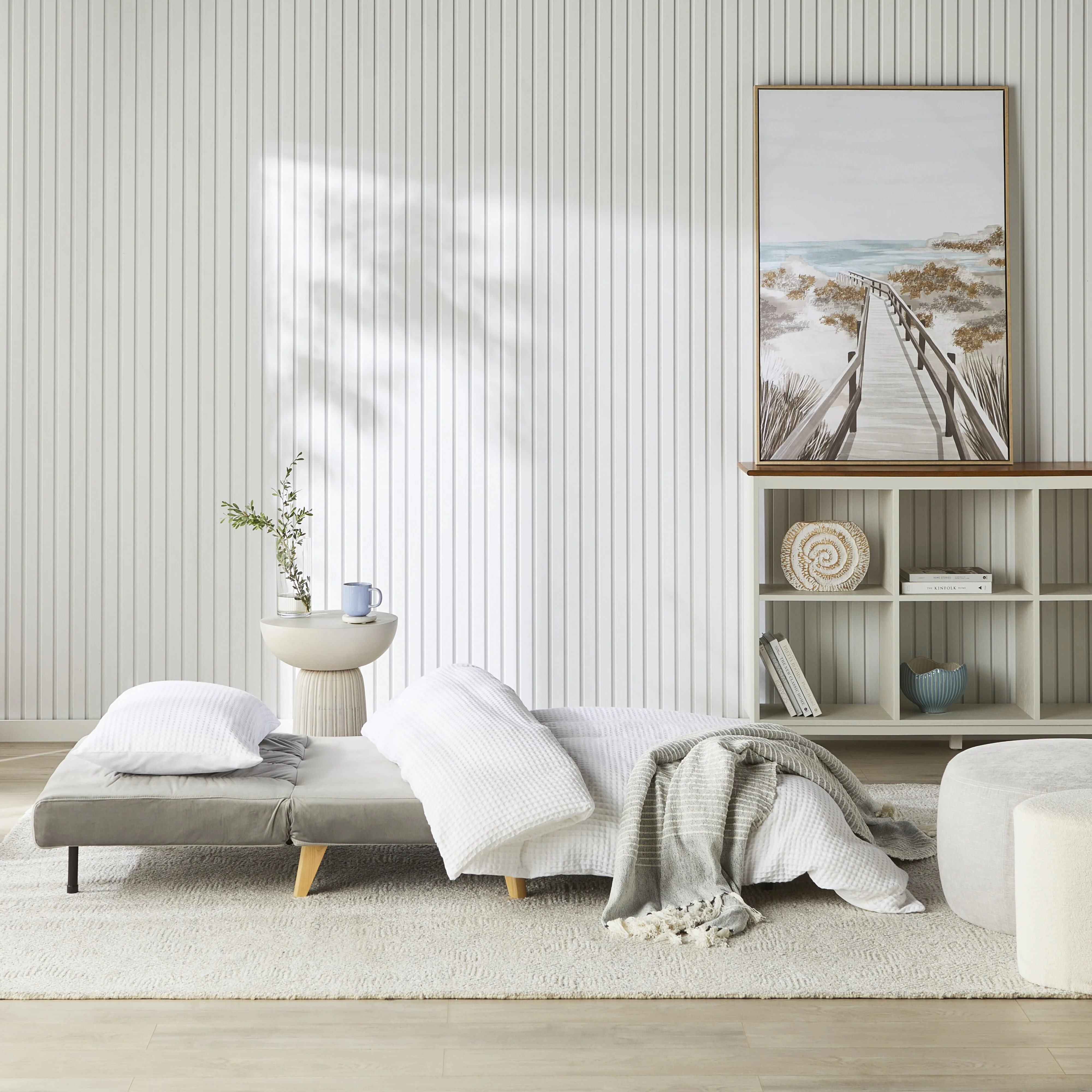 Stradbroke Single Sofa Bed Graphite - Image 16