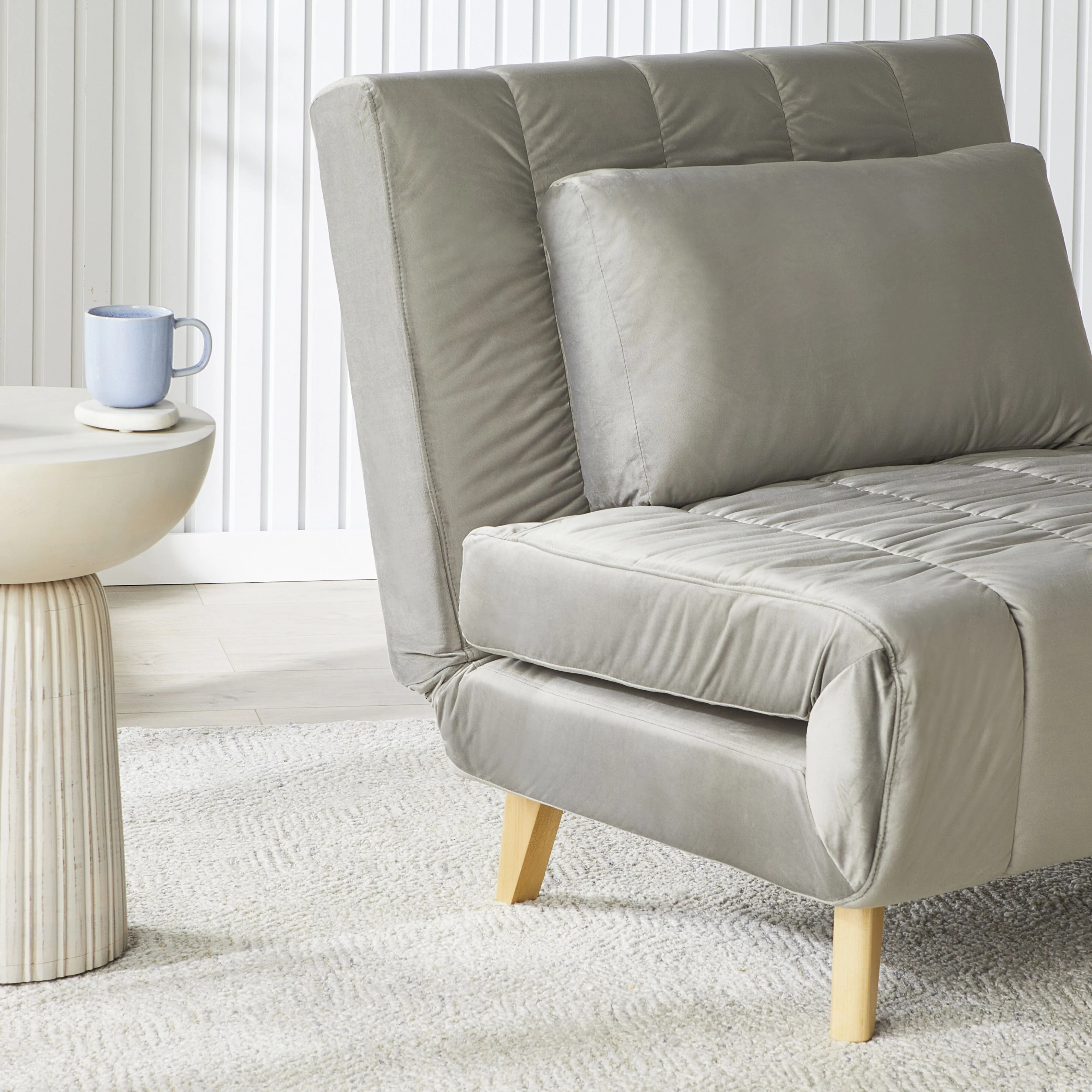 Stradbroke Single Sofa Bed Graphite - Image 19