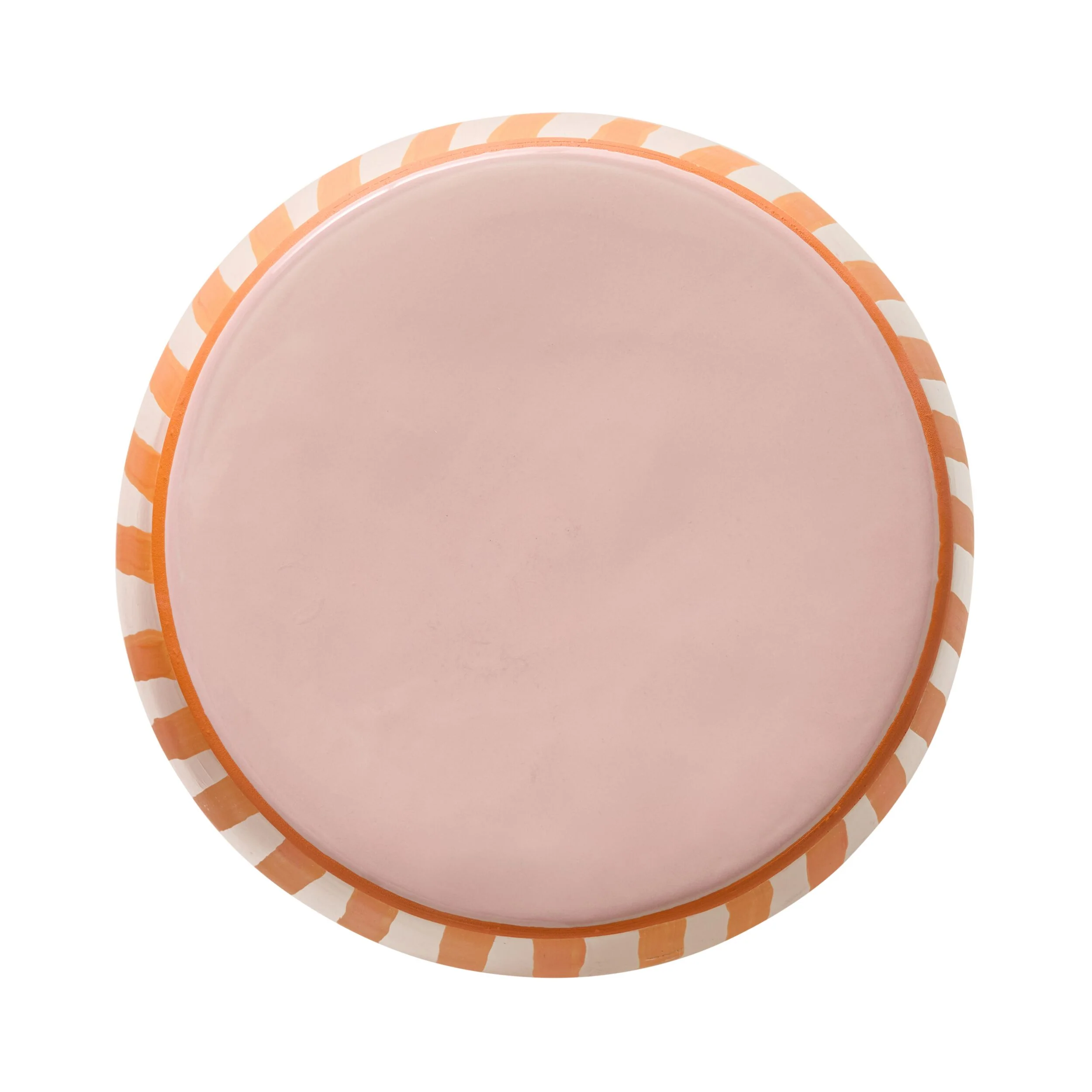 Stripe Stool Orange/Pink - Image 3