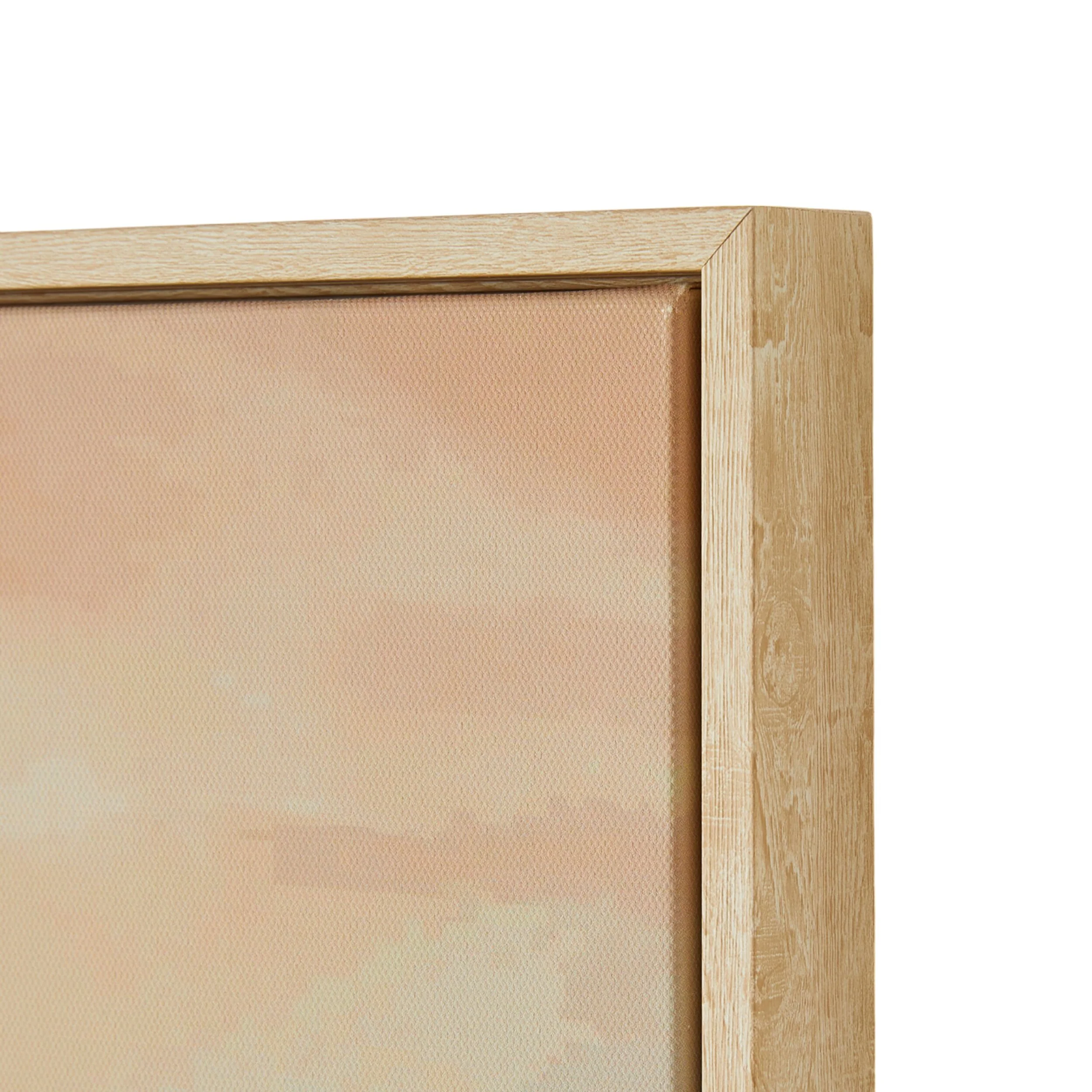 Summer Ocean Framed Canvas Print 152.5x52.5cm - Image 3