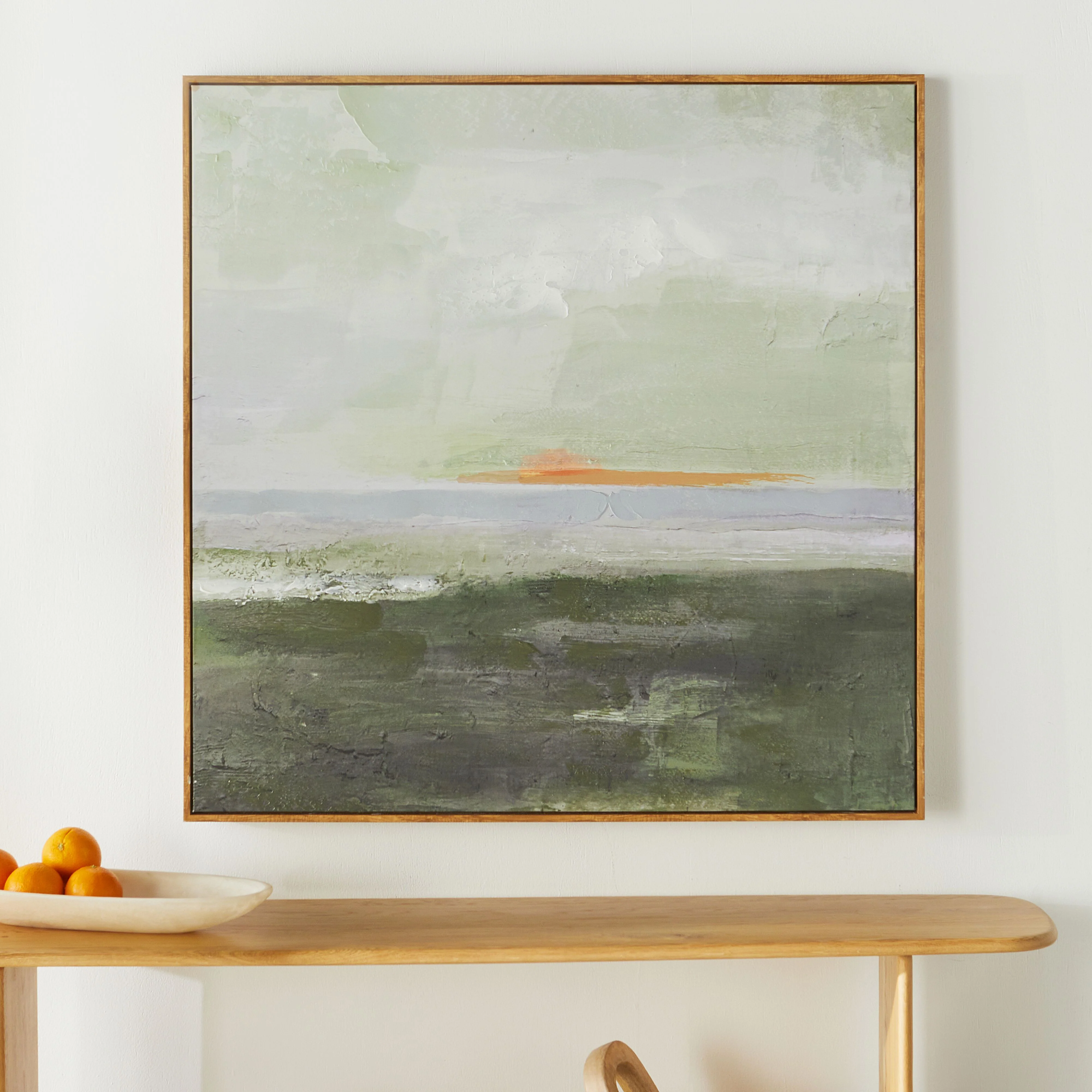 Sunset Canvas Print 100x100cm - Image 4