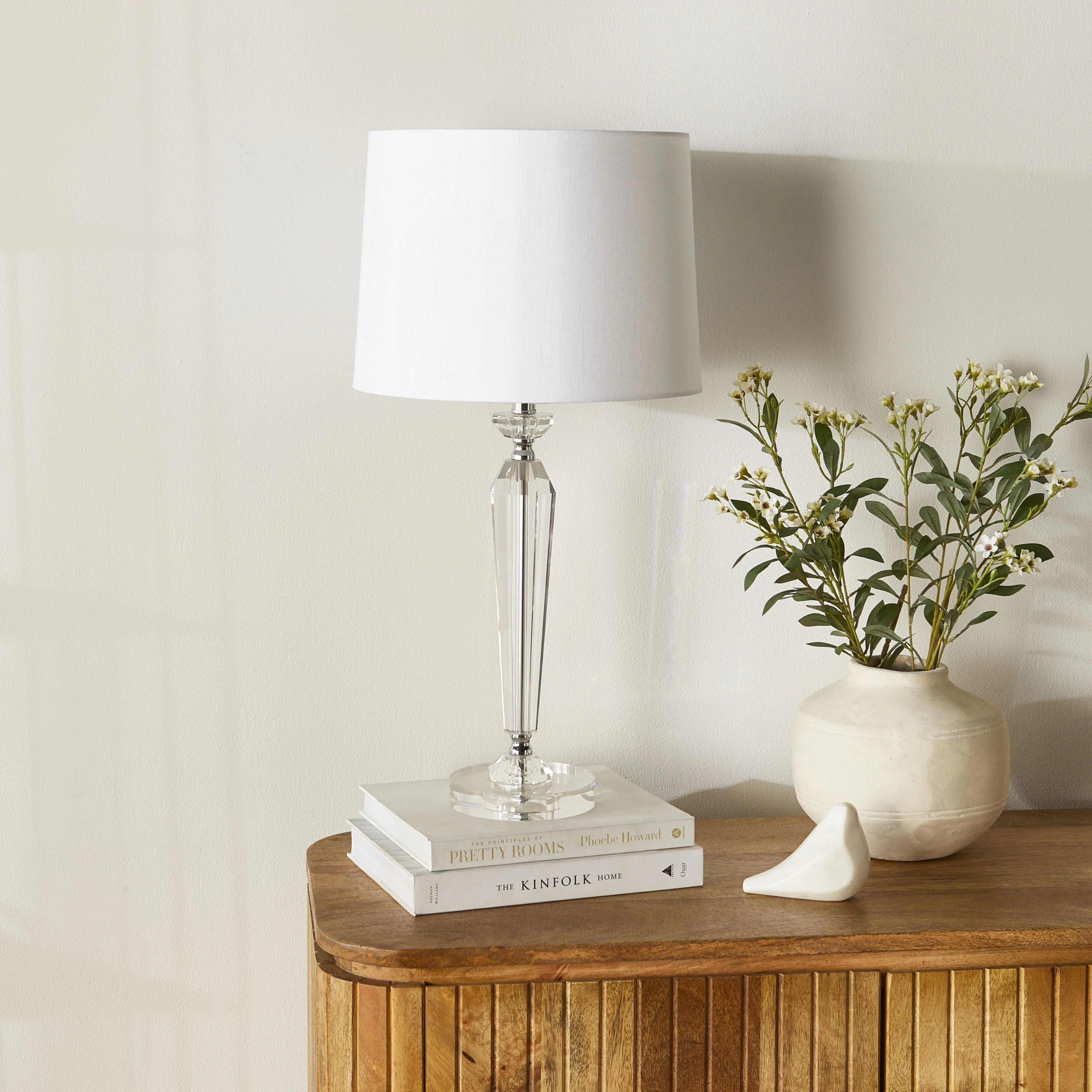 Svetlana Crystal Glass Table Lamp 63cm - Image 3