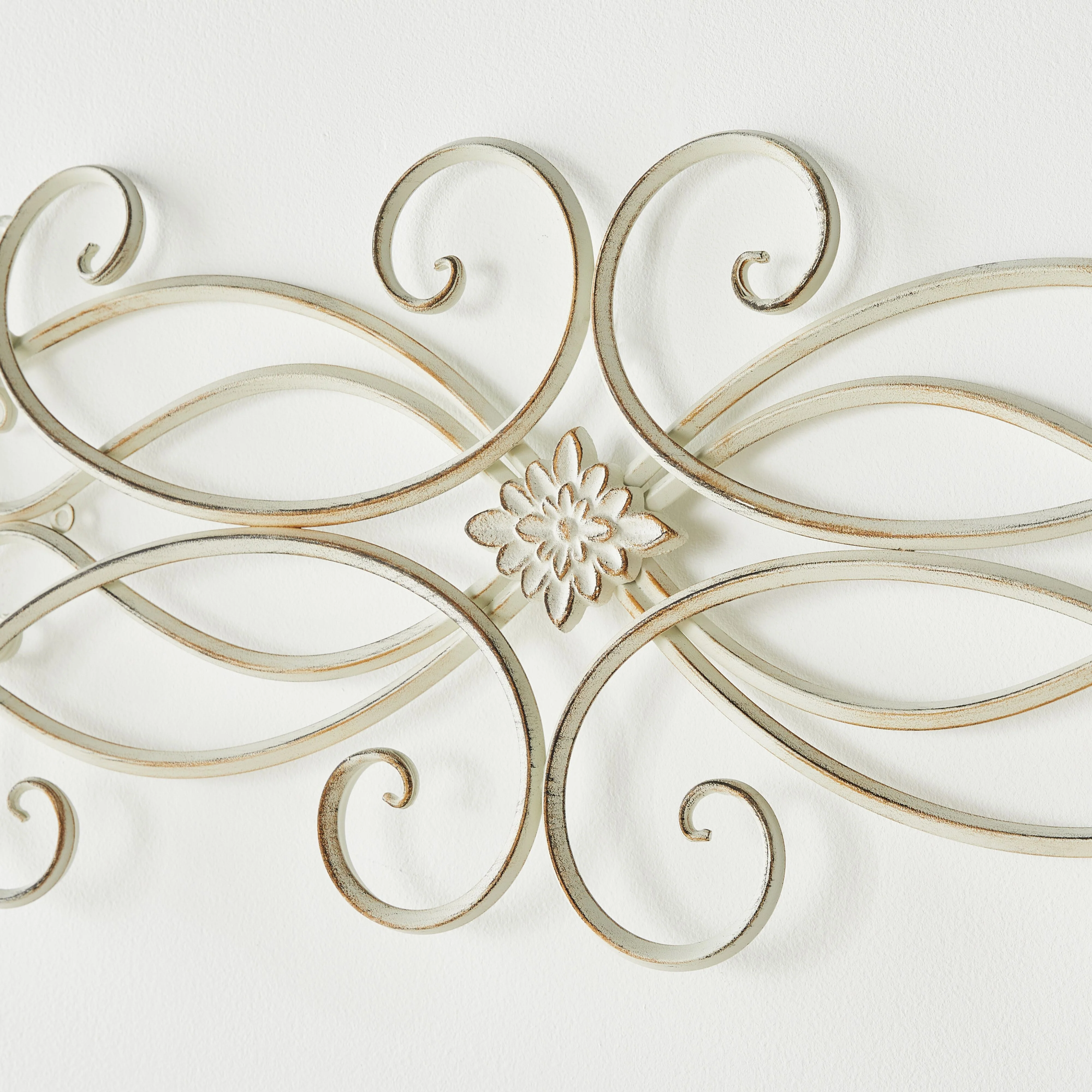 Swirl Wall Hanging Antique Cream 102x30cm - Image 4