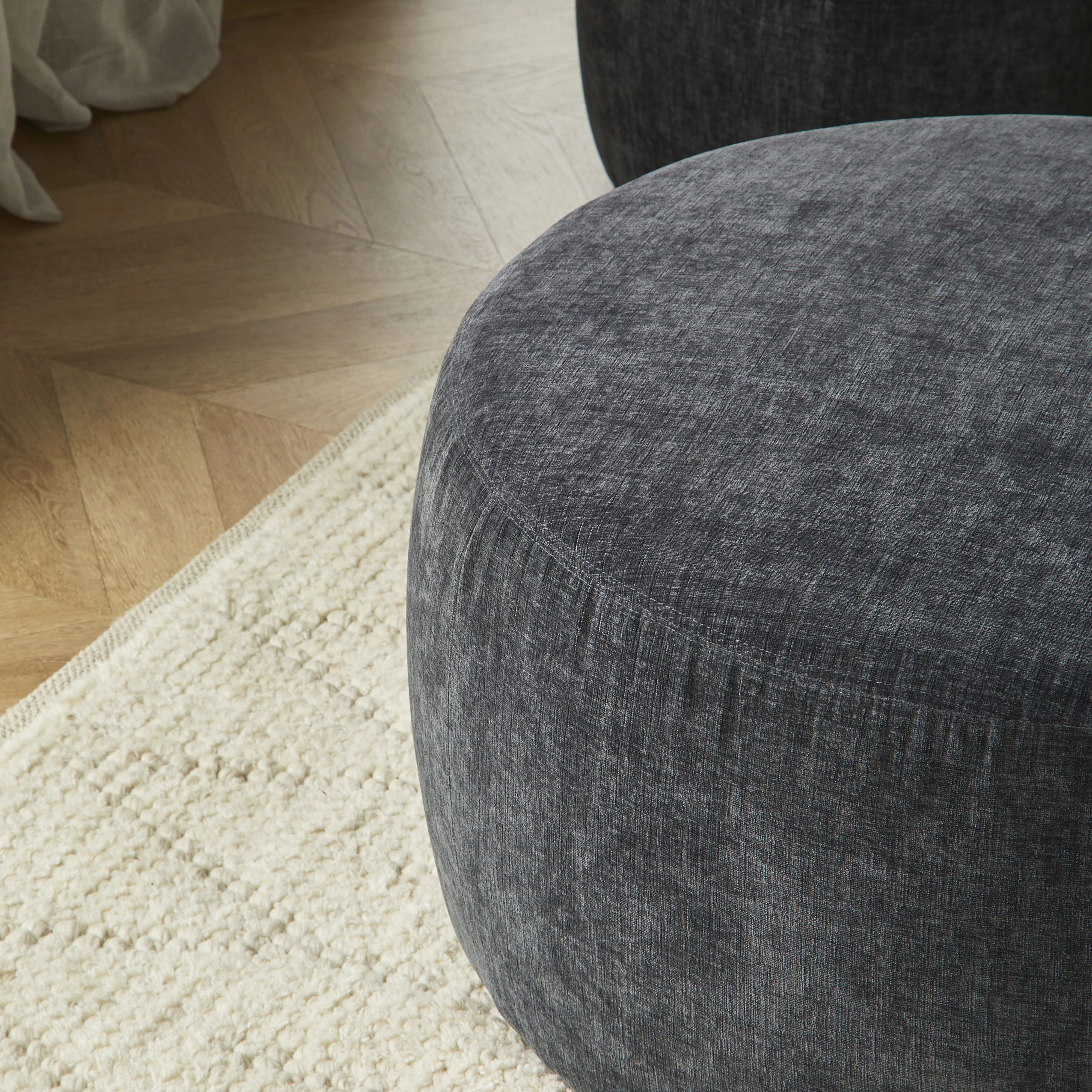 Tango Round Ottoman Large Noah Shadow - Image 6