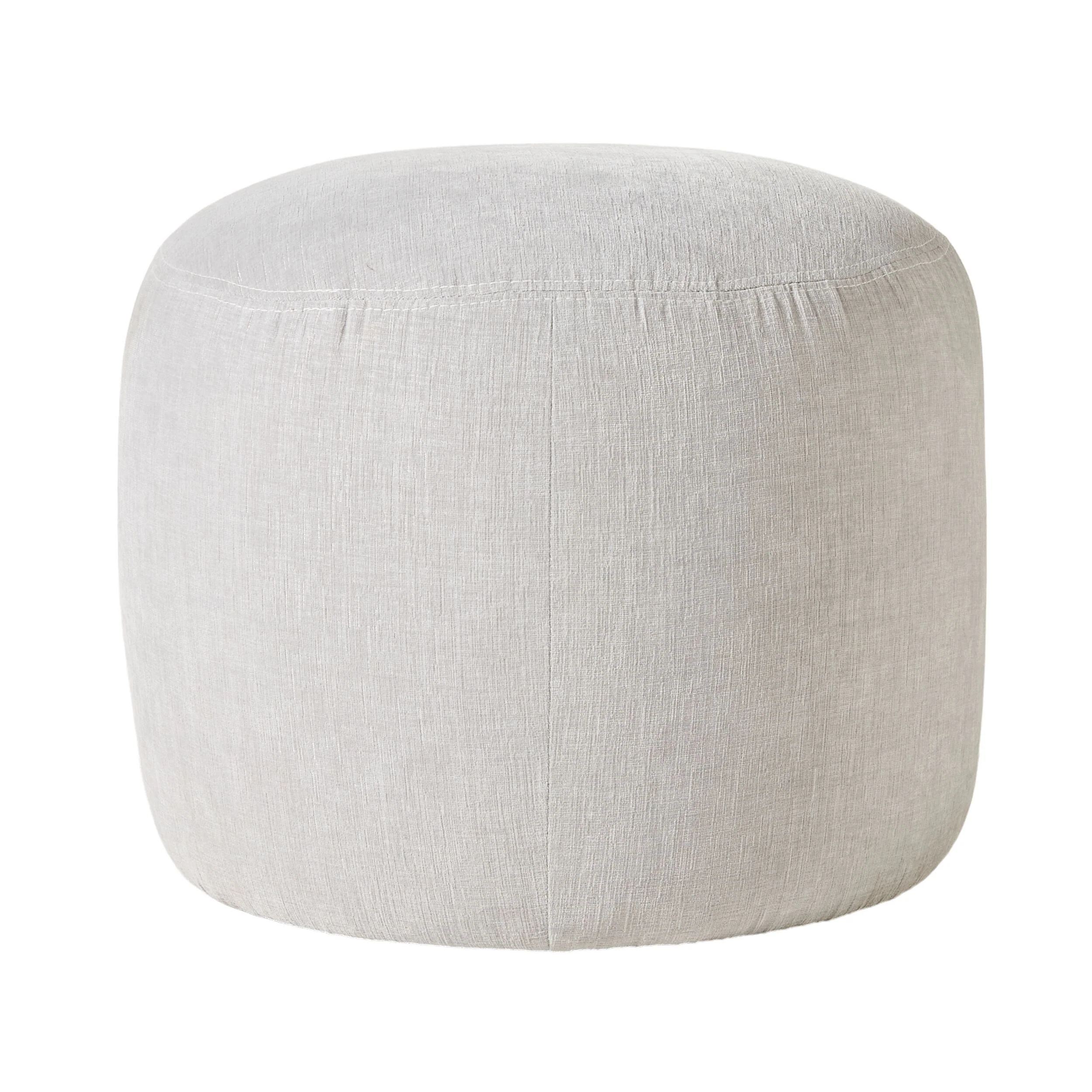 Tango Round Ottoman Small Noah Icy Grey