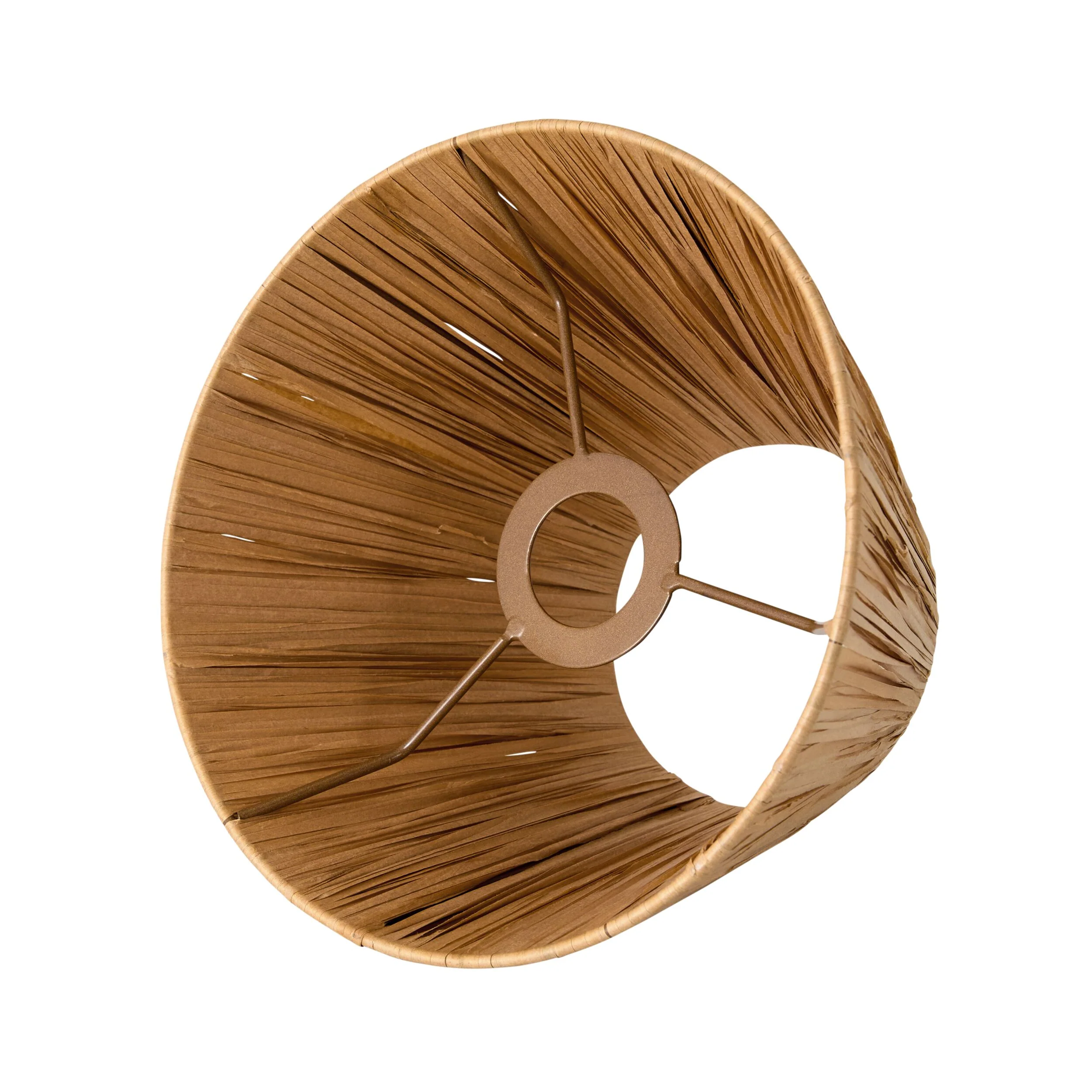 Tapered Raffia Shade 25x13x17cm - Image 2