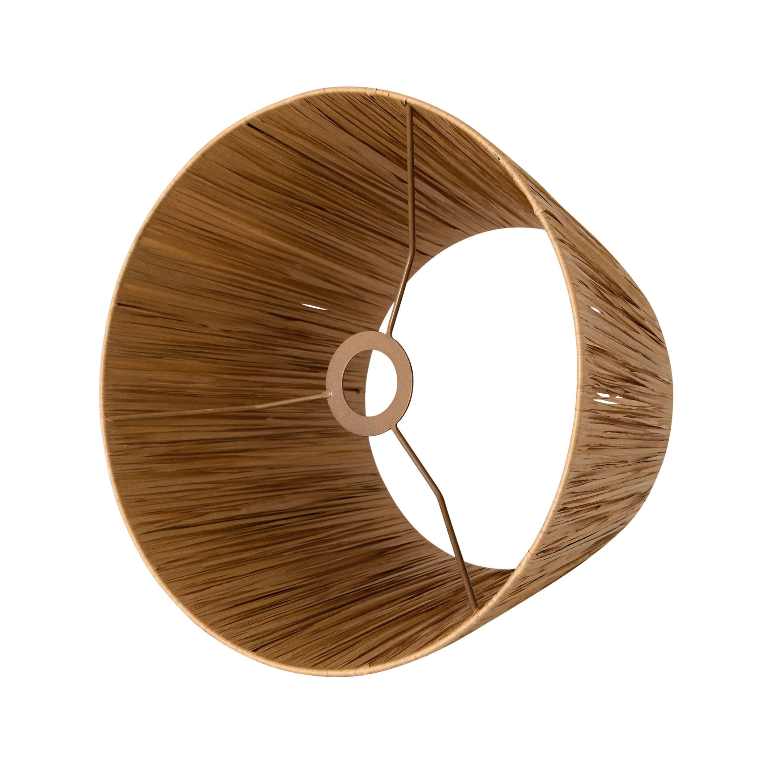 Tapered Raffia Shade 35x25x24cm - Image 2
