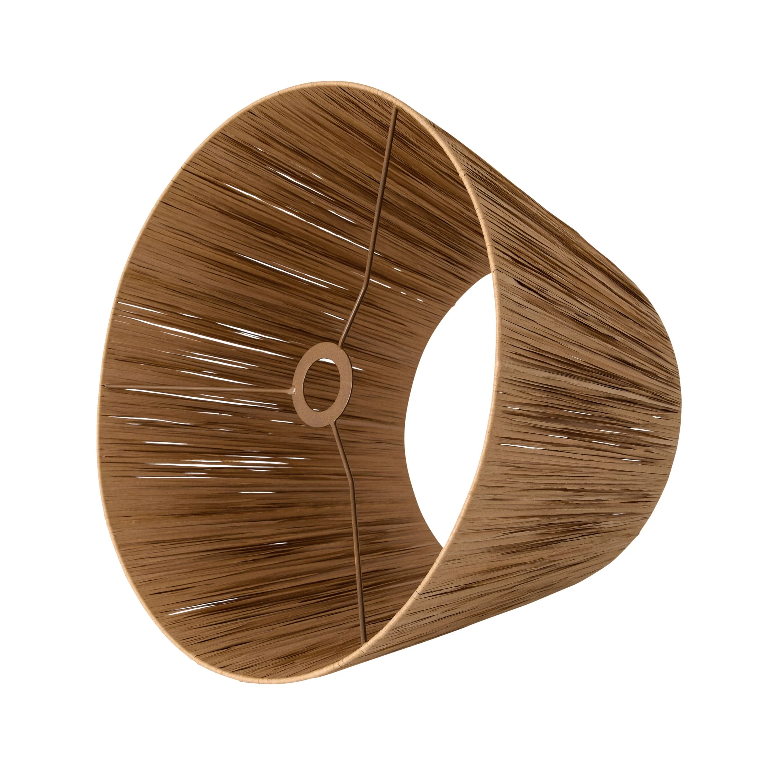 Tapered Raffia Shade 45x31x32cm - Image 2
