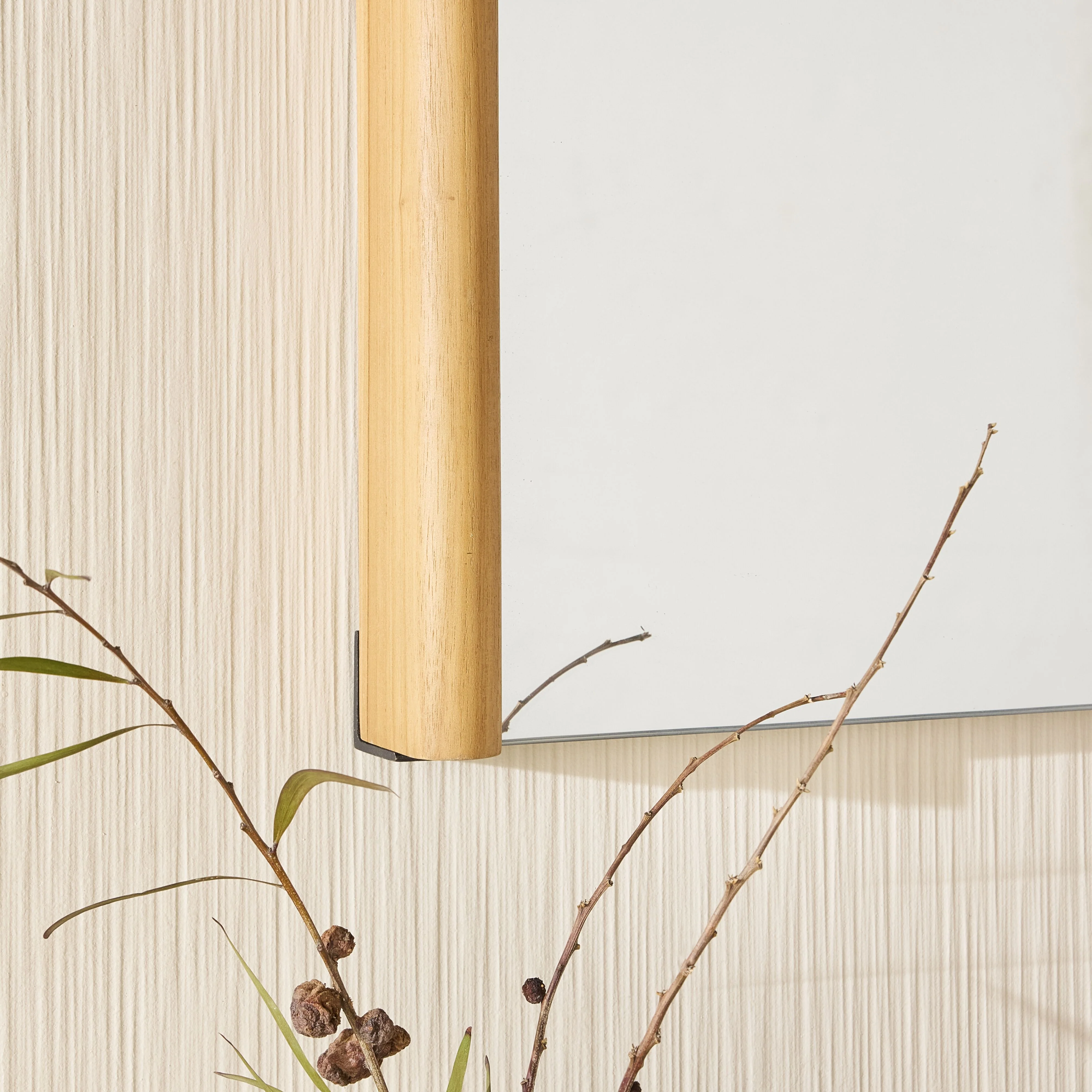 Teak Vanity Mirror 600x800mm - Image 5