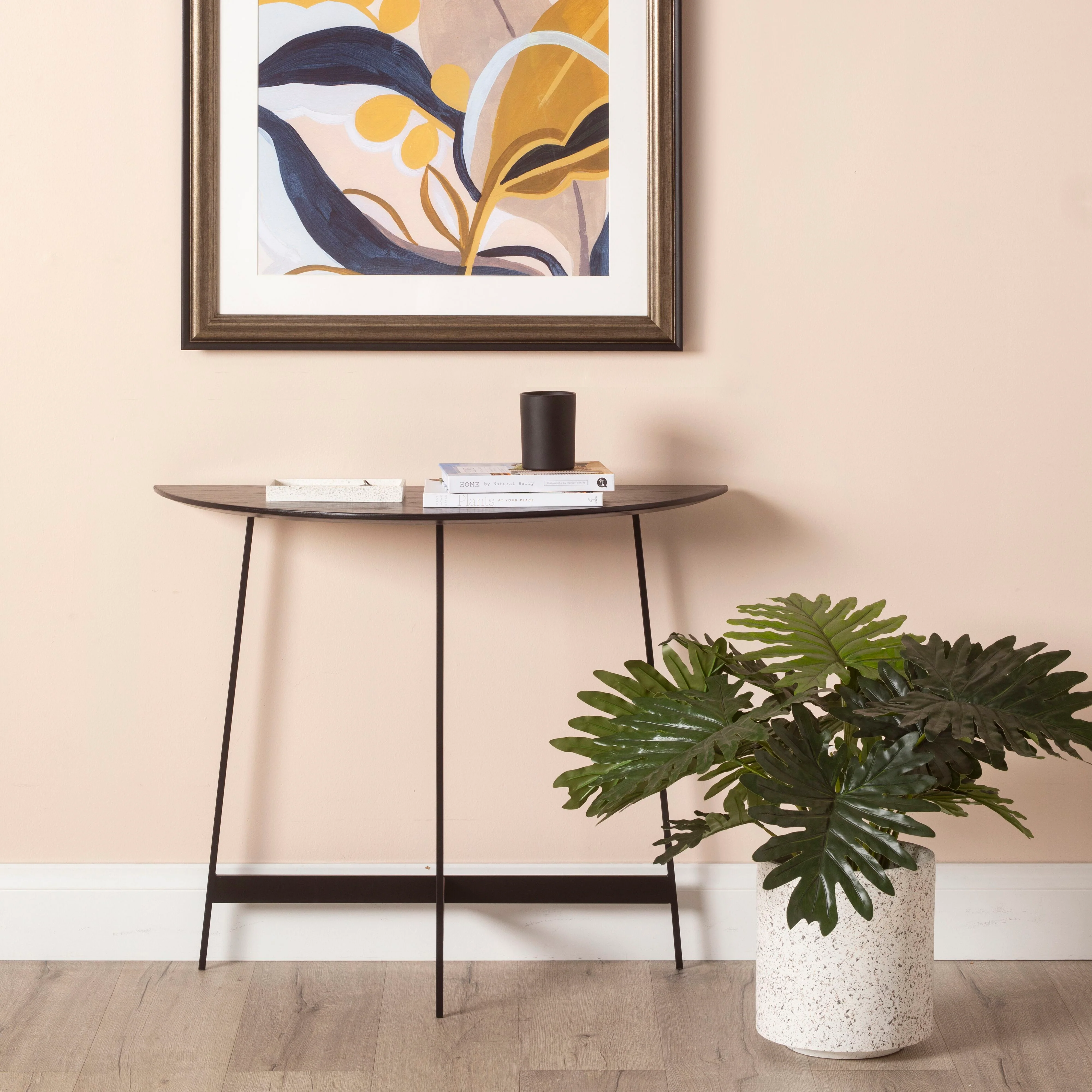 Terrazzo Look Plant Stand Small 44.5x23cm - Image 4