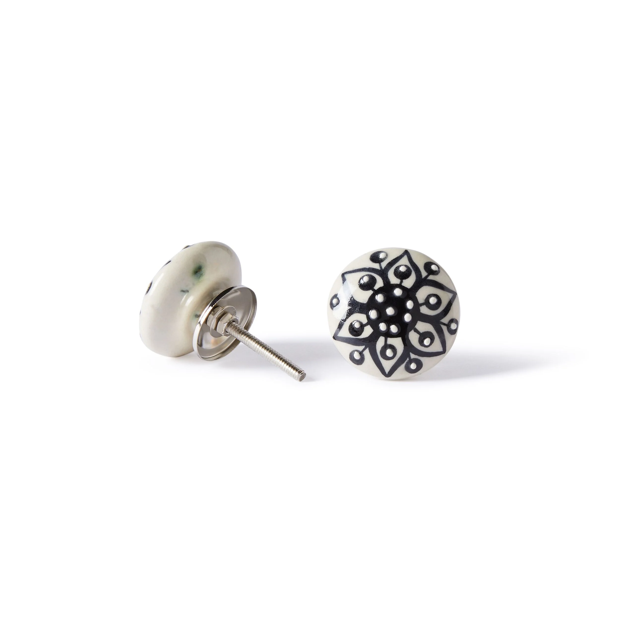 Textured Flower Knob 4.5cm - Image 3